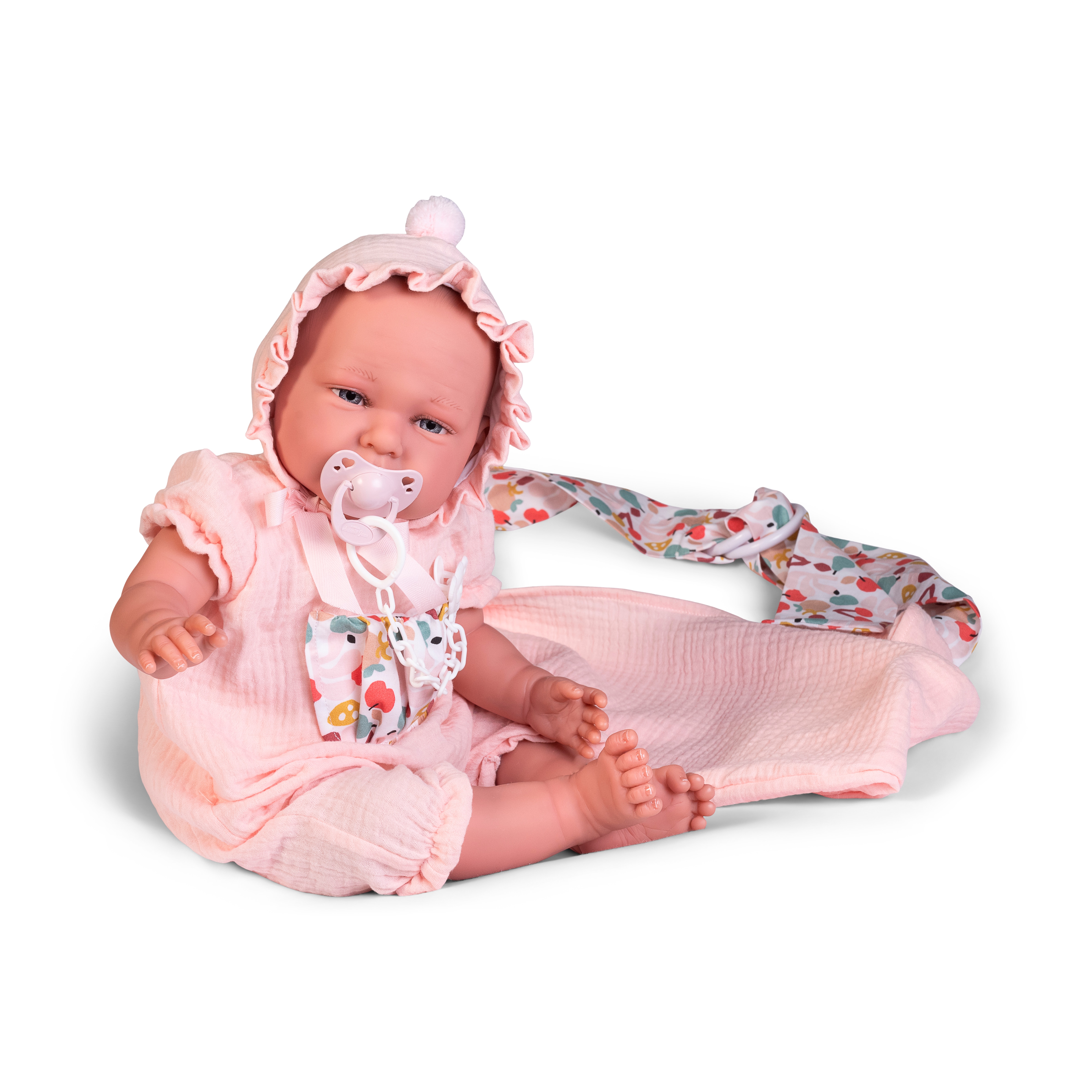 Muñeca Mi Primer Reborn Daniela portabebé Muñecas Antonio Juan 2