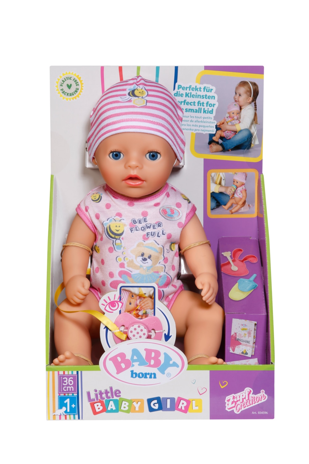 Muñeca 36 cm Niña Baby Born 3