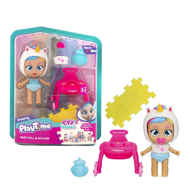 Muñeco bebé Dreamy Baby Walker Bebés Llorones Playtime