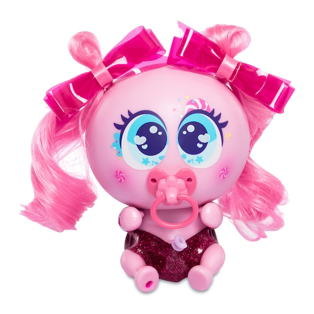 Muñeco bebé Ksimerito Kandi Reveleishon Rosa Distroller