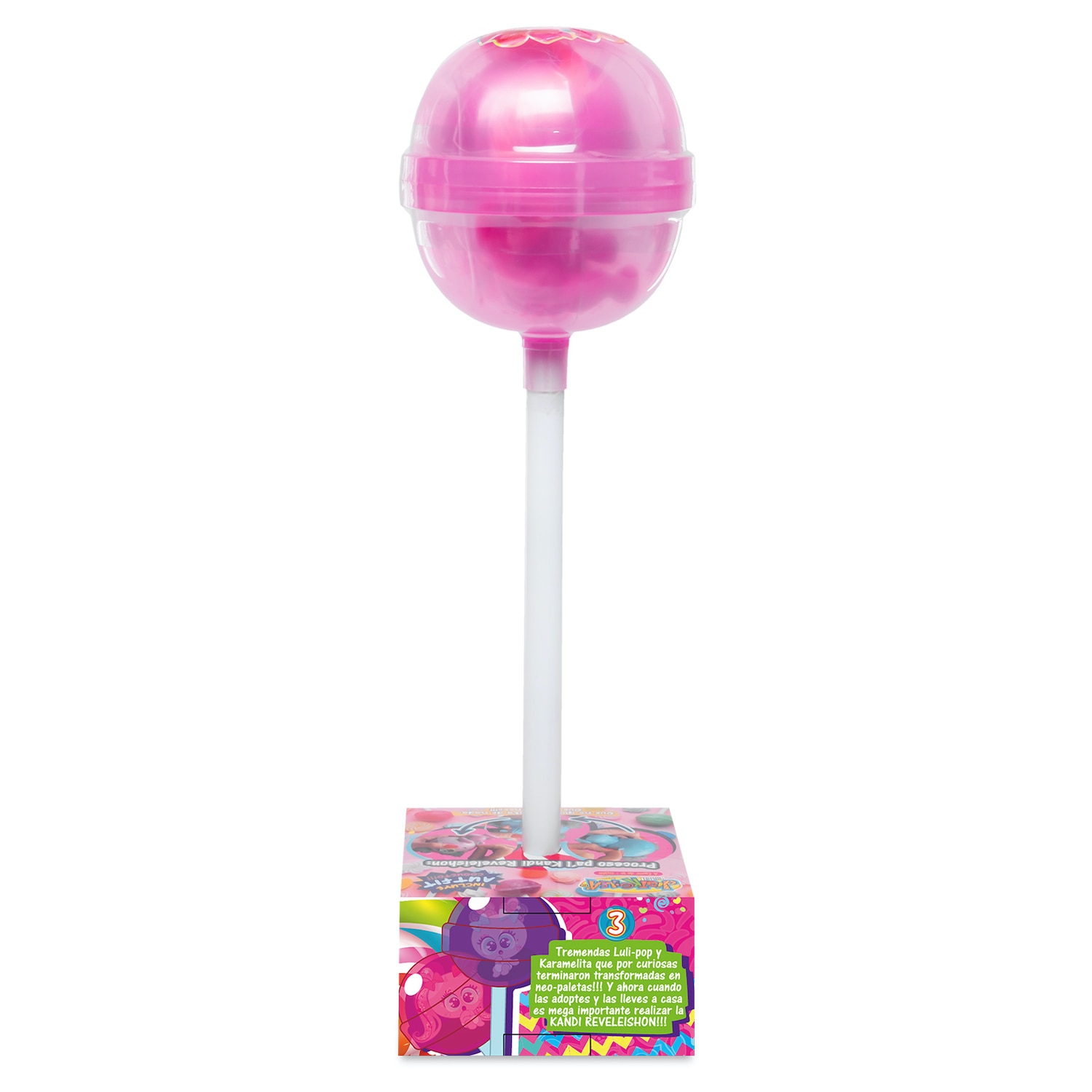 Muñeco bebé Ksimerito Kandi Reveleishon Rosa Distroller 3