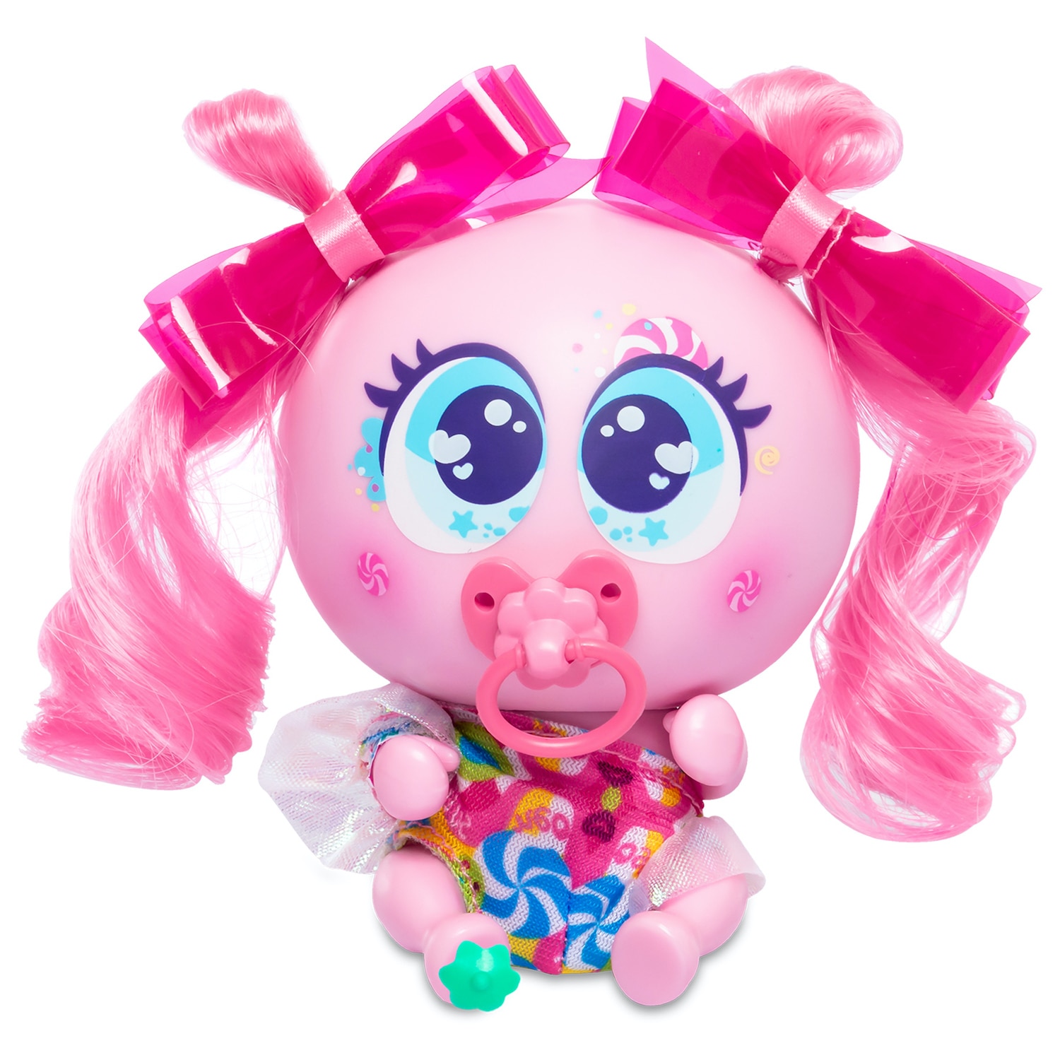 Muñeco bebé Ksimerito Kandi Reveleishon Rosa Distroller 7