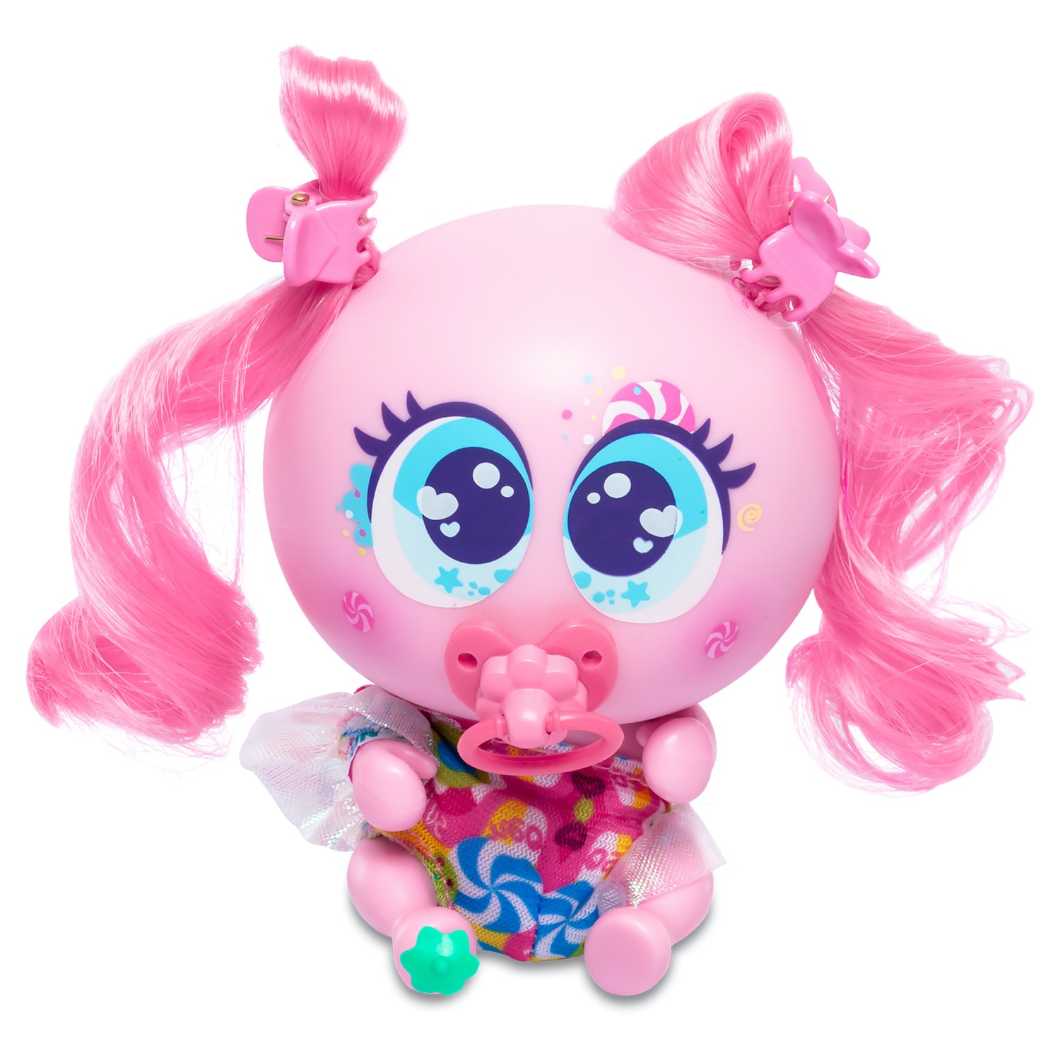 Muñeco bebé Ksimerito Kandi Reveleishon Rosa Distroller 8