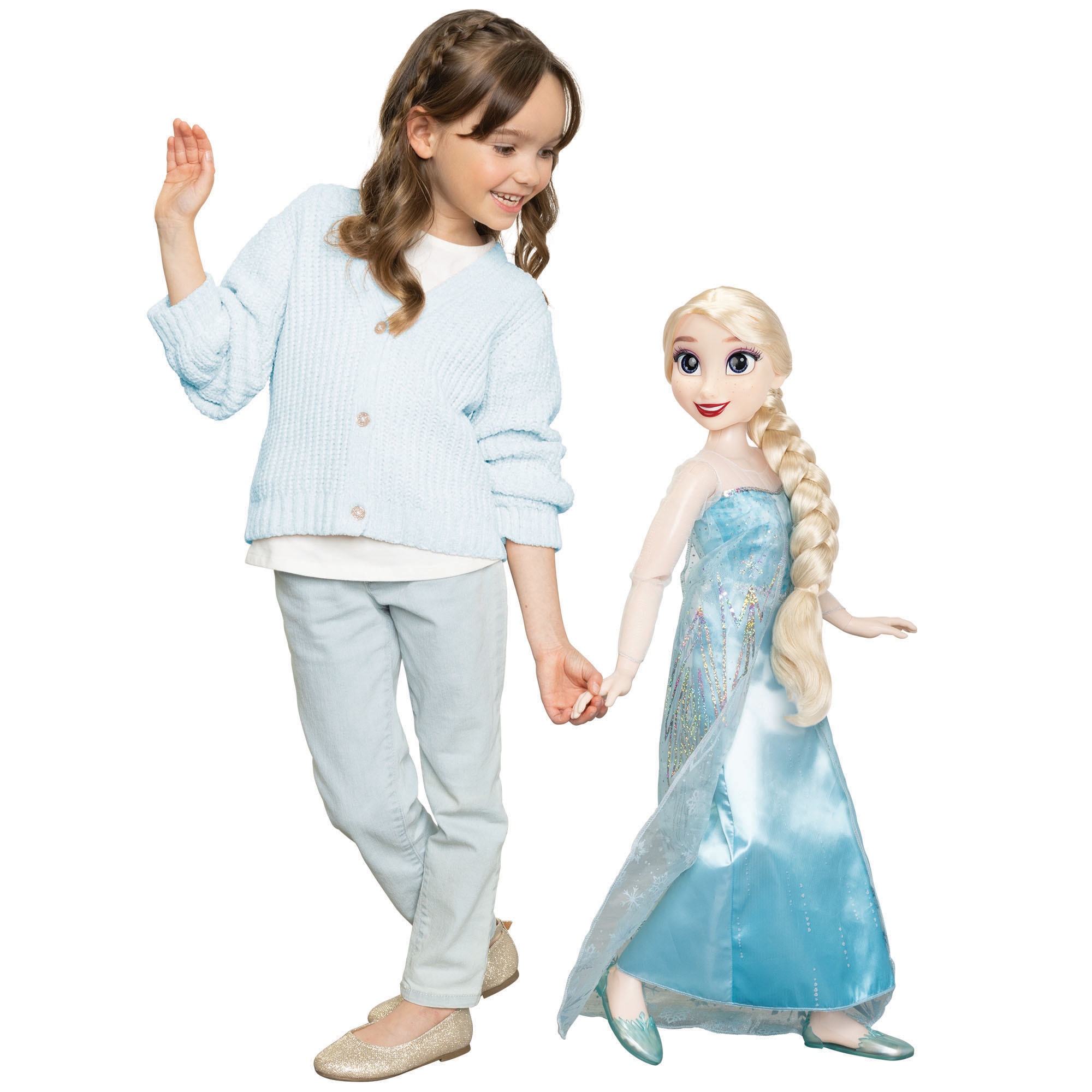 Muñeca 80 cm Mi Amiga Elsa Disney Jakks Pacific 3