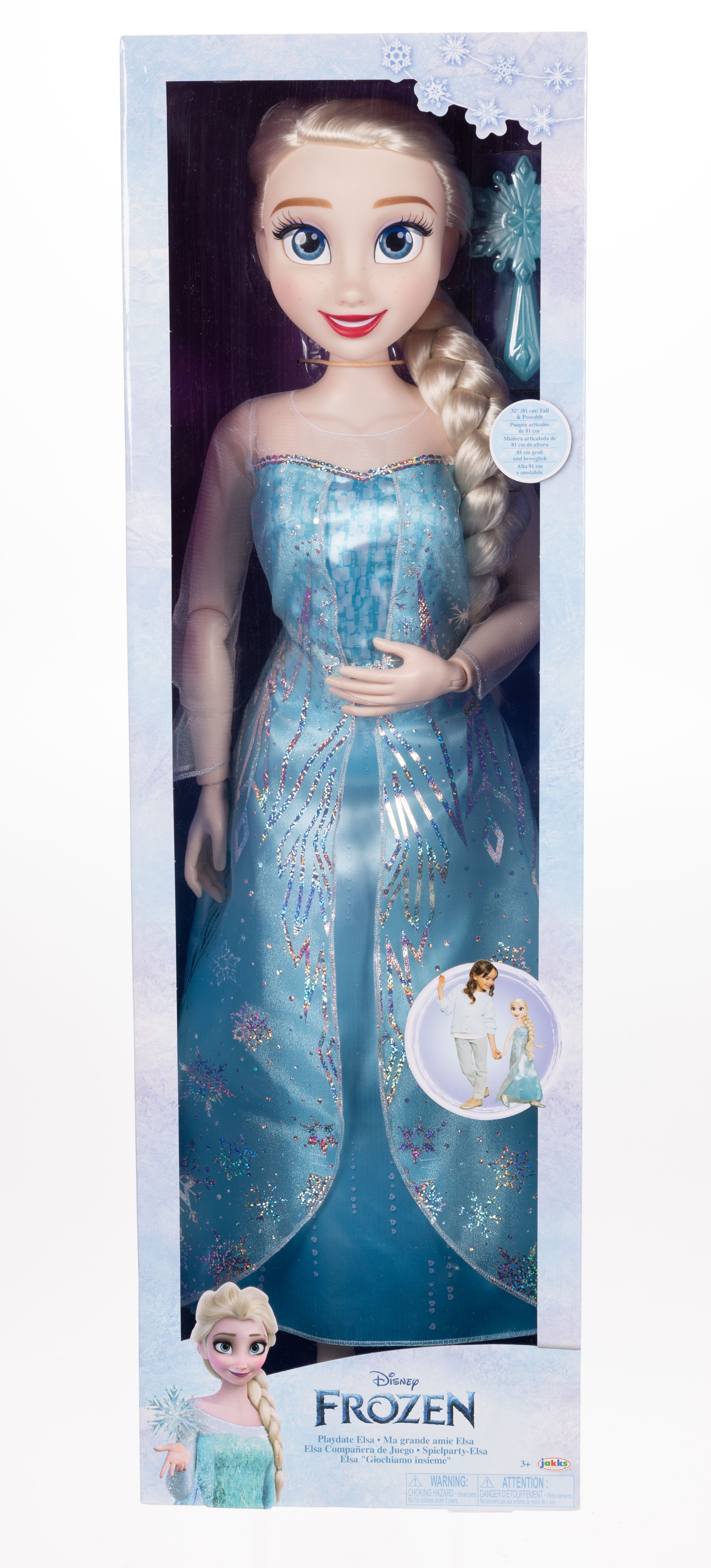 Muñeca 80 cm Mi Amiga Elsa Disney Jakks Pacific 6