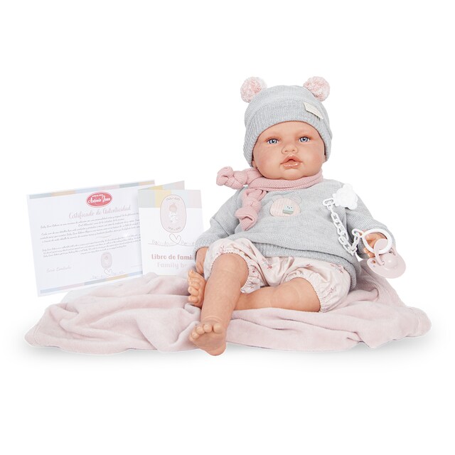Imagem 0 de Boneca Bébé Rebon Love Com Mantinha