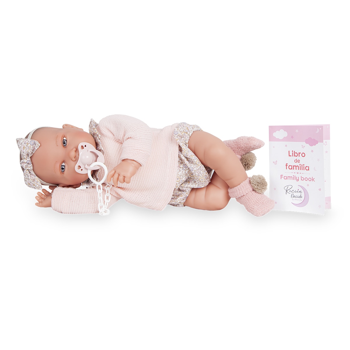 Muñeca bebé Recie?n Nacida Lu?a babero Muñecas Antonio Juan 3