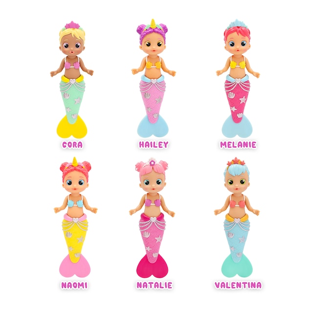 Muñeca sirena Dance Mermaids Bloopies modelos surtidos