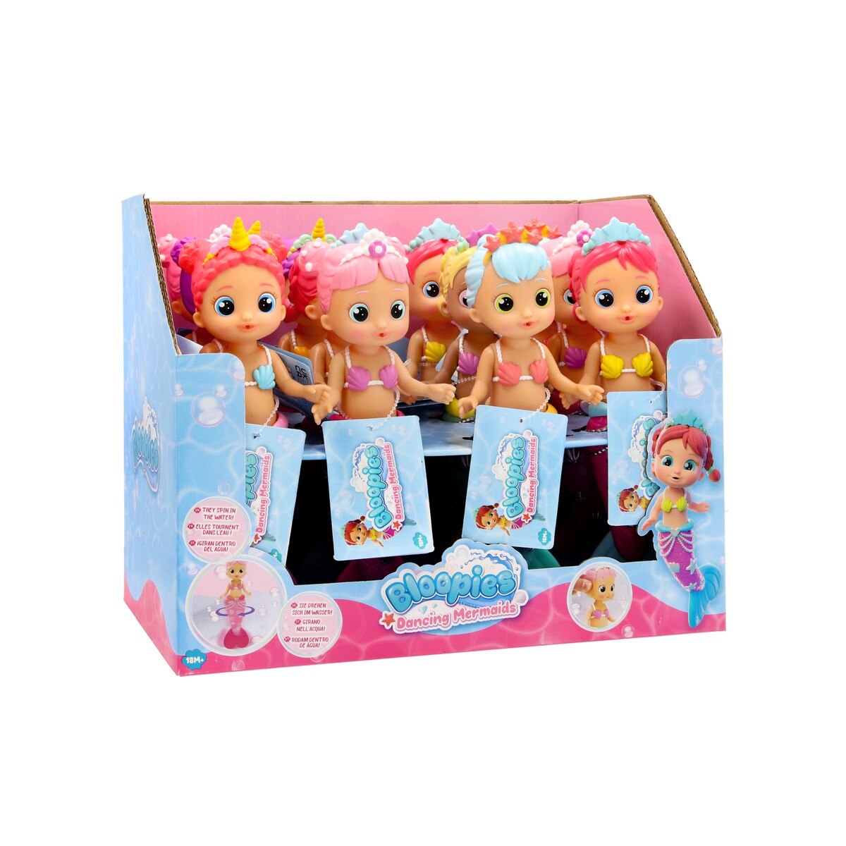 Muñeca sirena Dance Mermaids Bloopies modelos surtidos 12