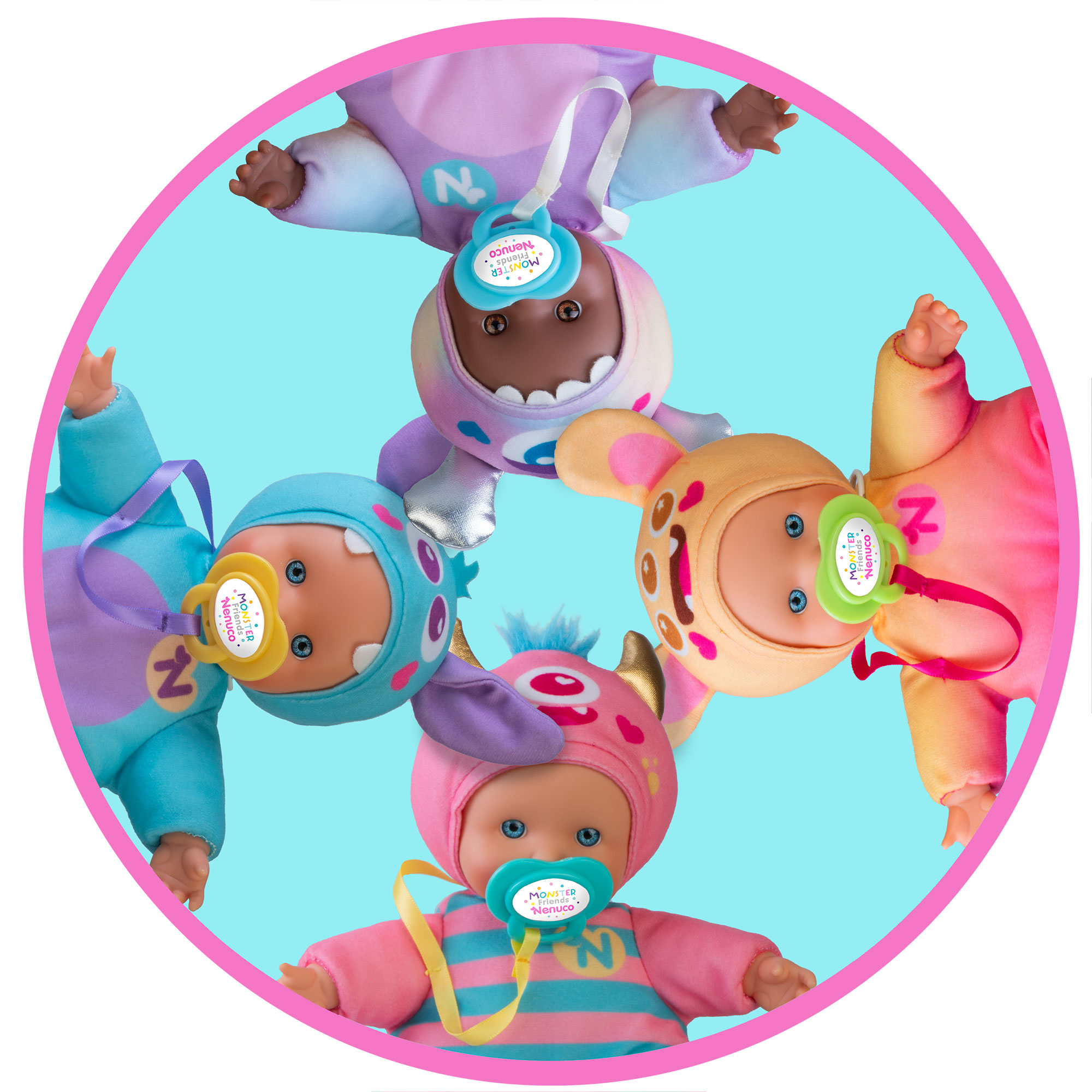 Boneco Nenuco Amigos Monstrinhos - Artigo Sortido. Envio realizado de forma aleatória 3
