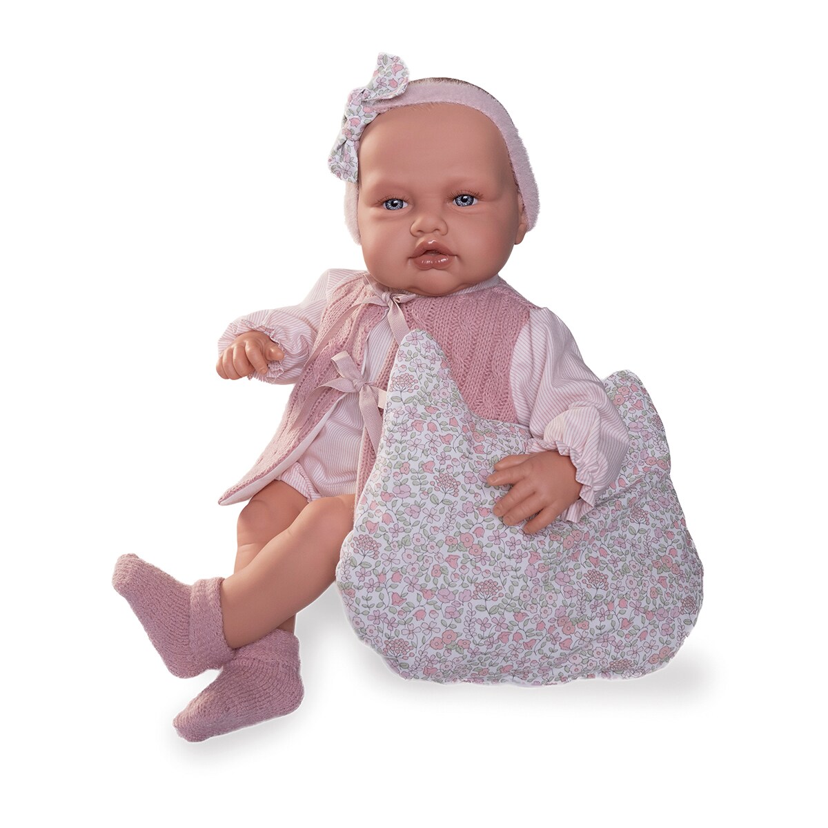 Muñeco bebé Babydoo posturitas con chaleco Muñecos Antonio Juan