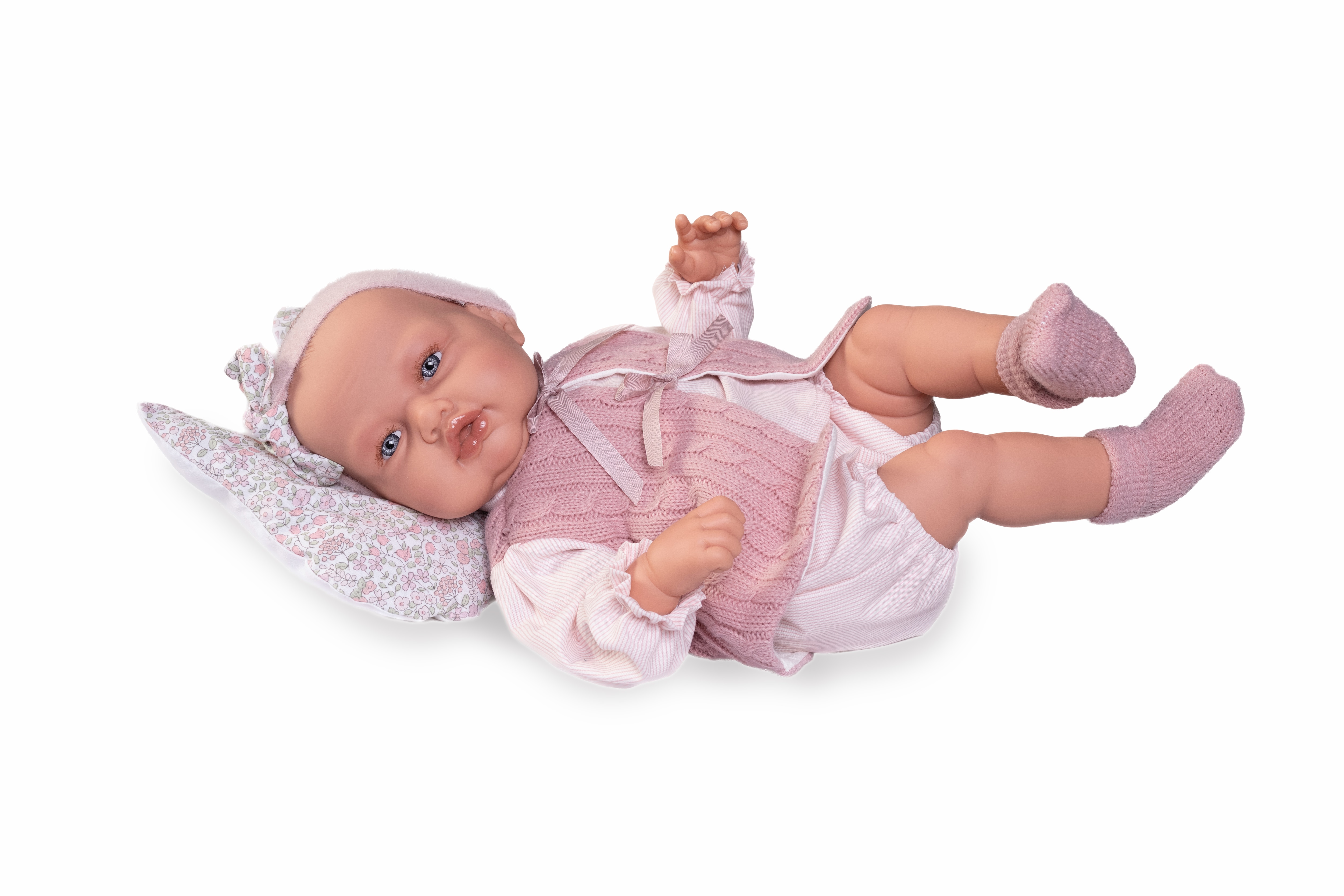Muñeco bebé Babydoo posturitas con chaleco Muñecos Antonio Juan 2