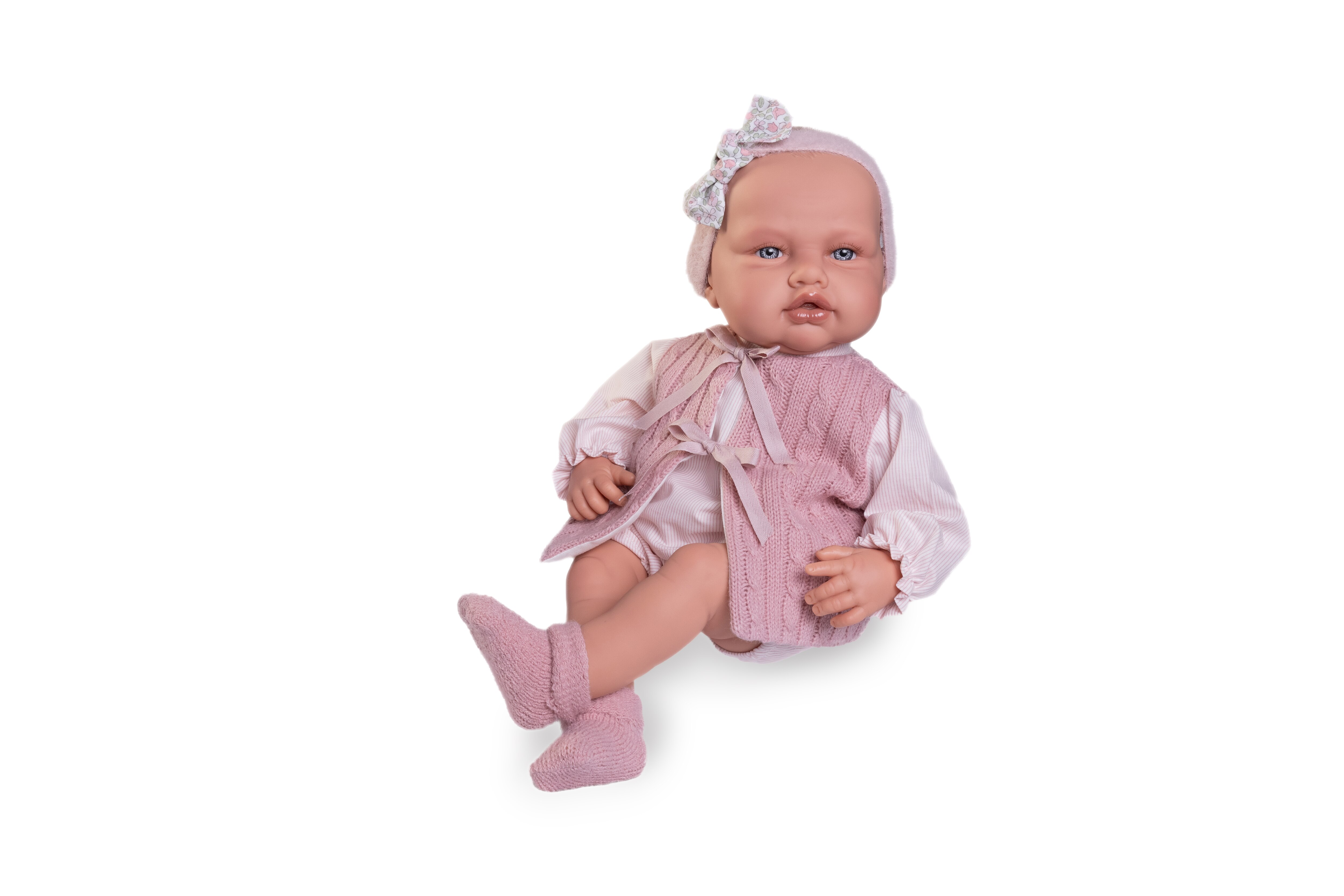Muñeco bebé Babydoo posturitas con chaleco Muñecos Antonio Juan 4