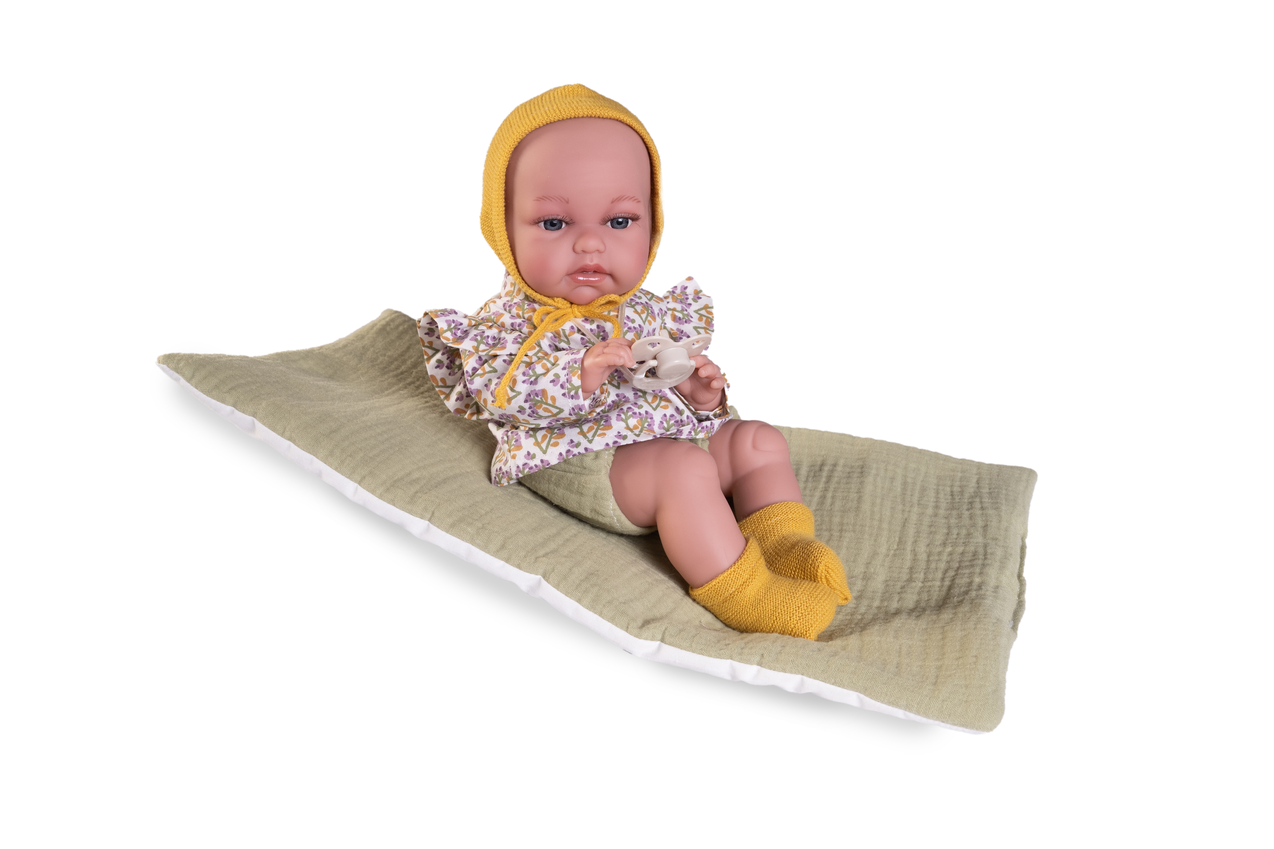 Boneca Bebe Toneta com Caminha Posturinhas 3