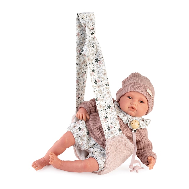 Muñeco bebé Reborn Baby Love Portabebe?  Muñecos Antonio Juan