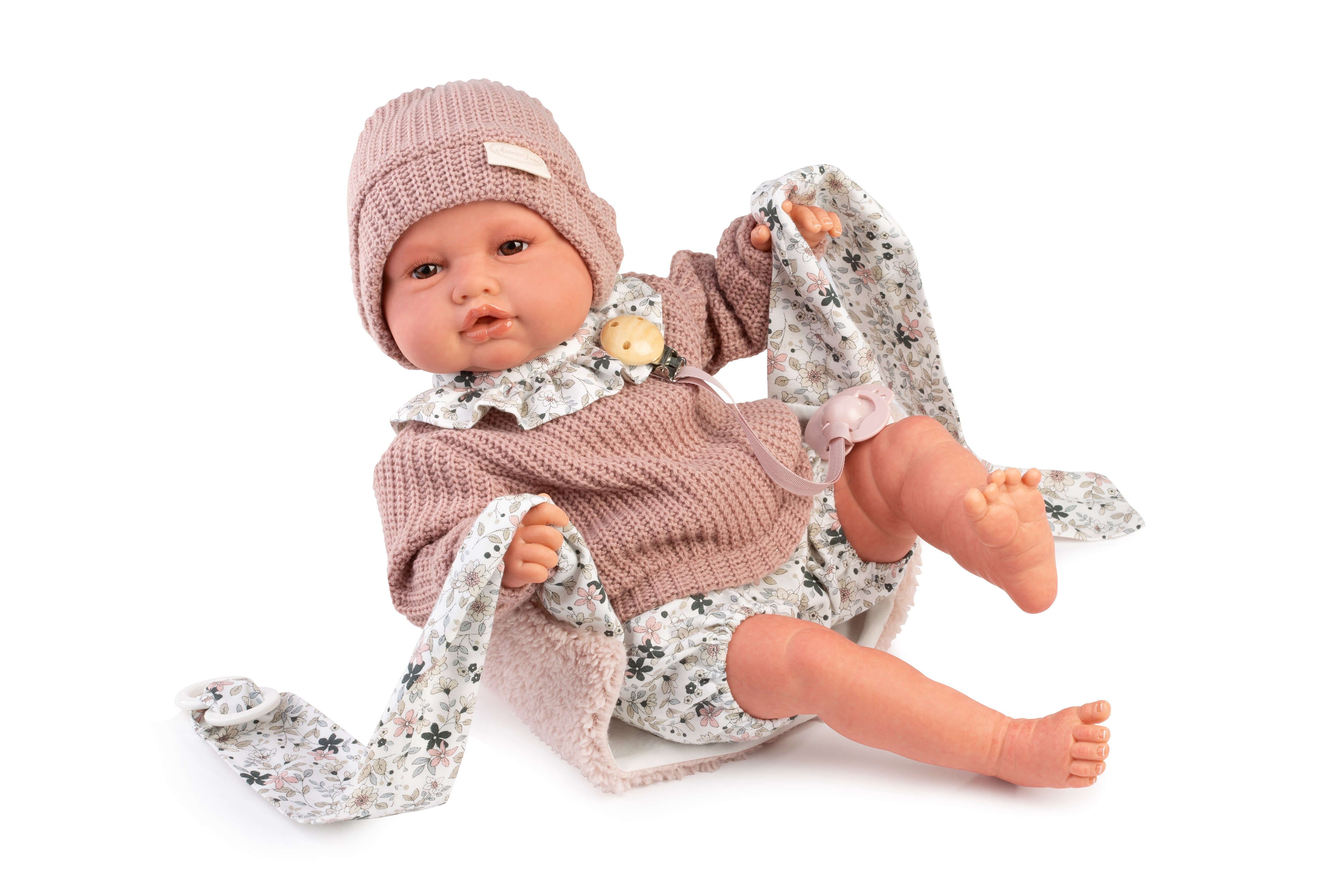Muñeco bebé Reborn Baby Love Portabebe?  Muñecos Antonio Juan 3