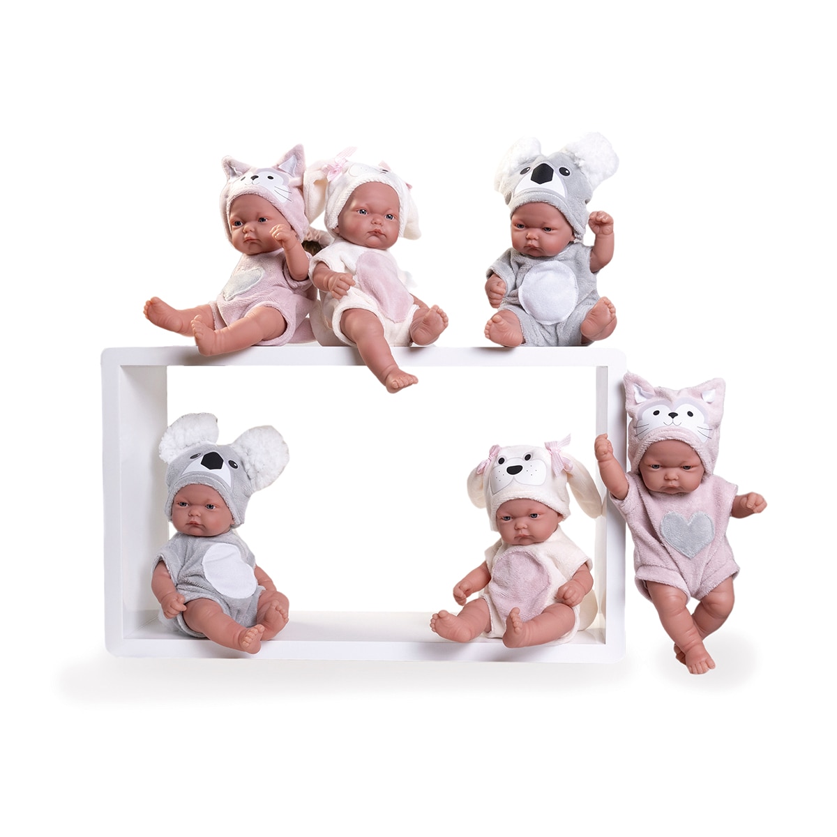 Imagen 0 de Muñeco bebé Pitu Expositor animalitos Muñecos Antonio Juan modelos surtidos