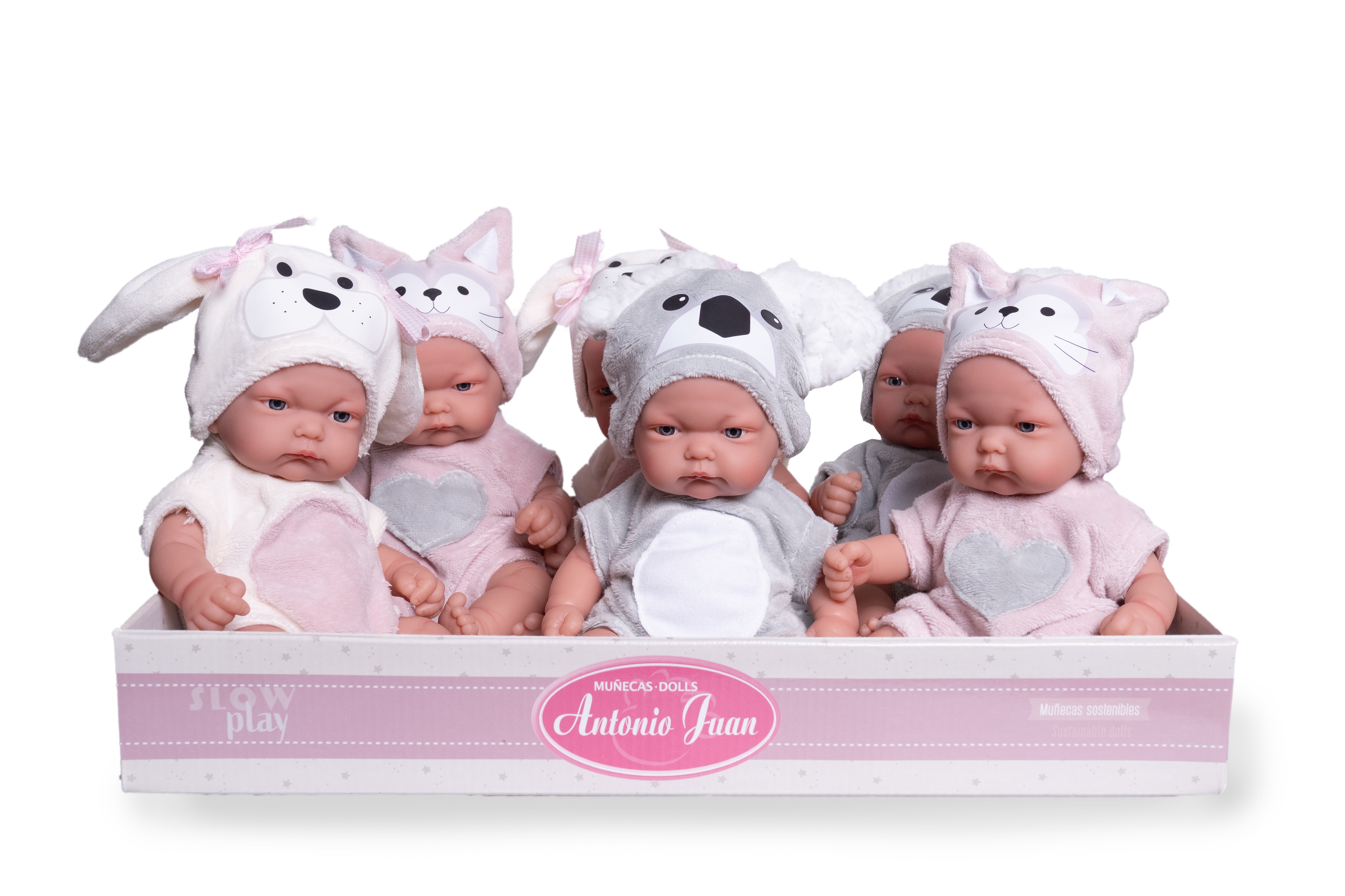 Muñeco bebé Pitu Expositor animalitos Muñecos Antonio Juan modelos surtidos 2