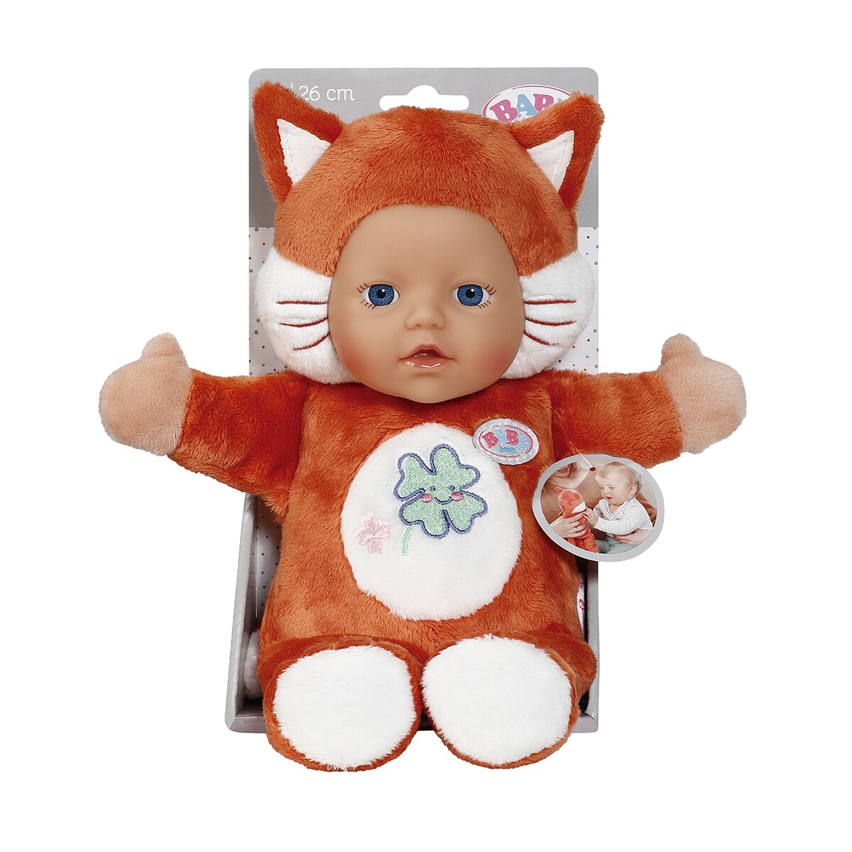 Muñeco bebé 26 cm Funny Fox Baby Born 1