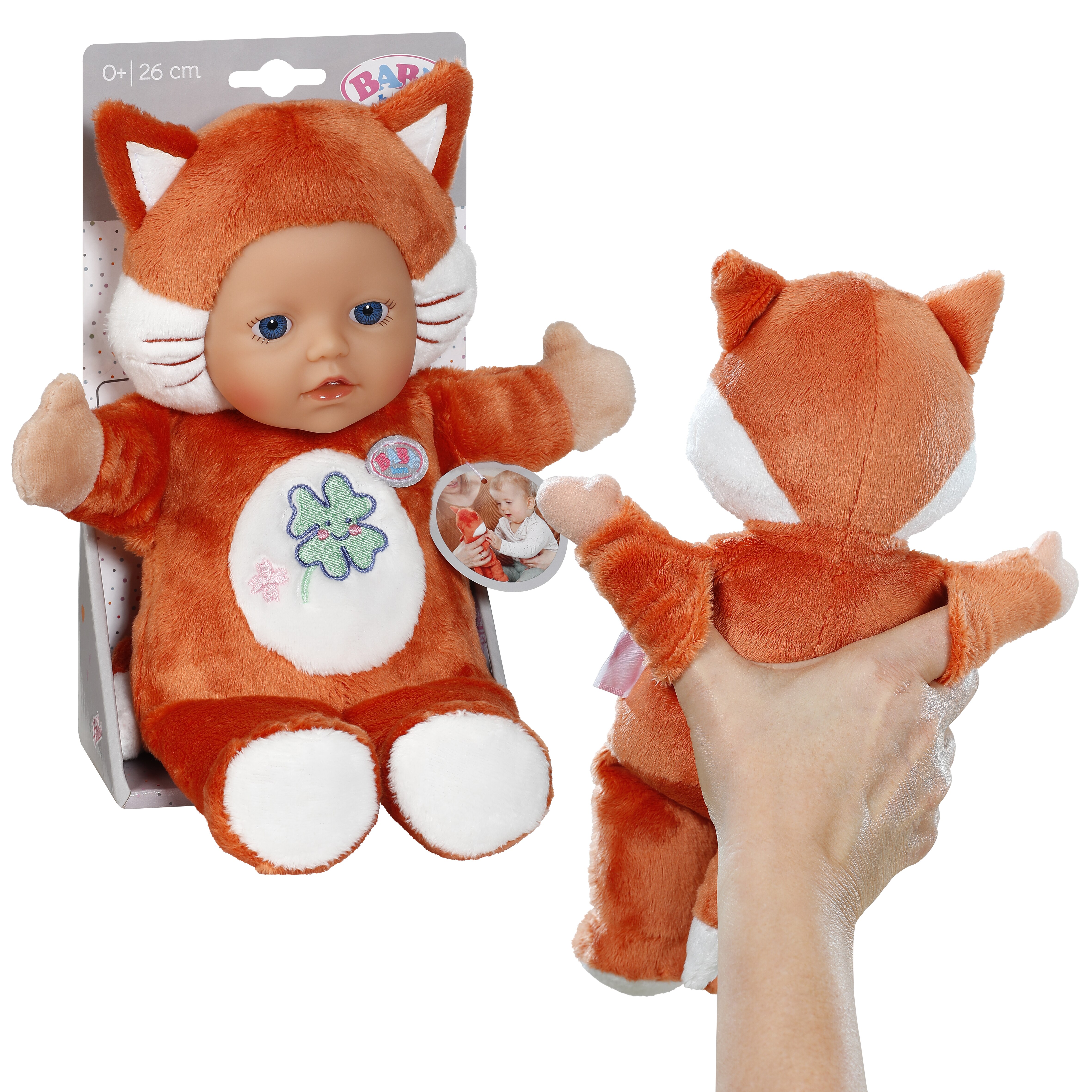 Muñeco bebé 26 cm Funny Fox Baby Born 2