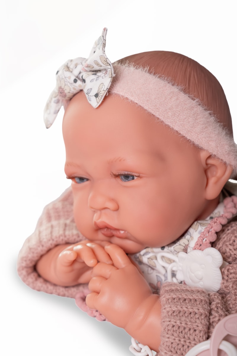 Muñeca bebé Recie?n Nacida Lu?a babero Muñecas Antonio Juan 5