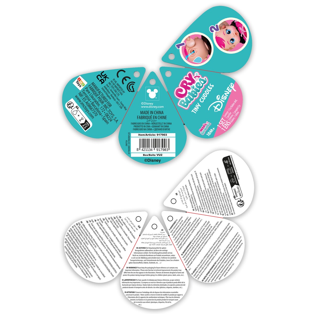 Boneco Tiny C. Disney - Sortido 13