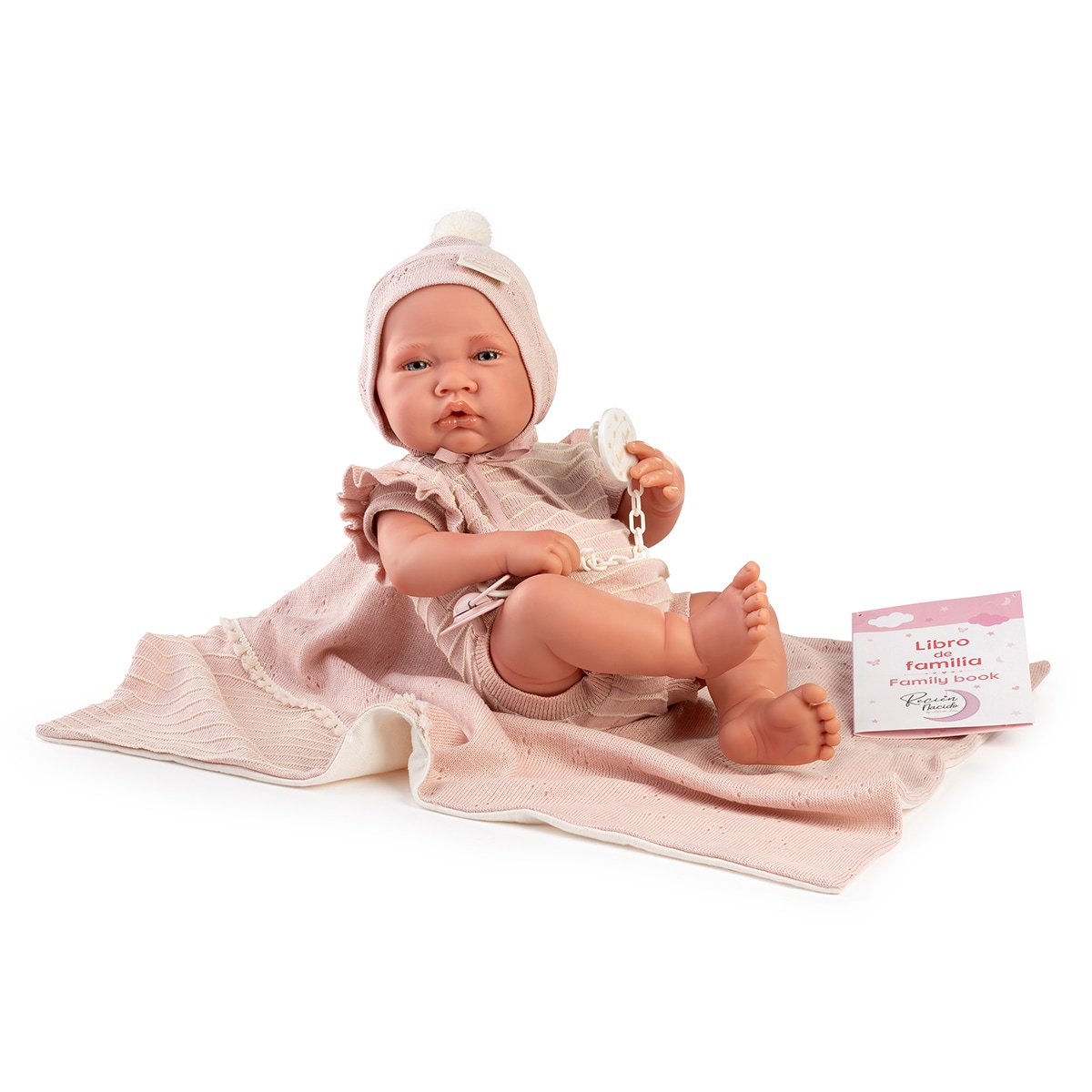 Muñeca recién nacida Lúa con peso especial 1