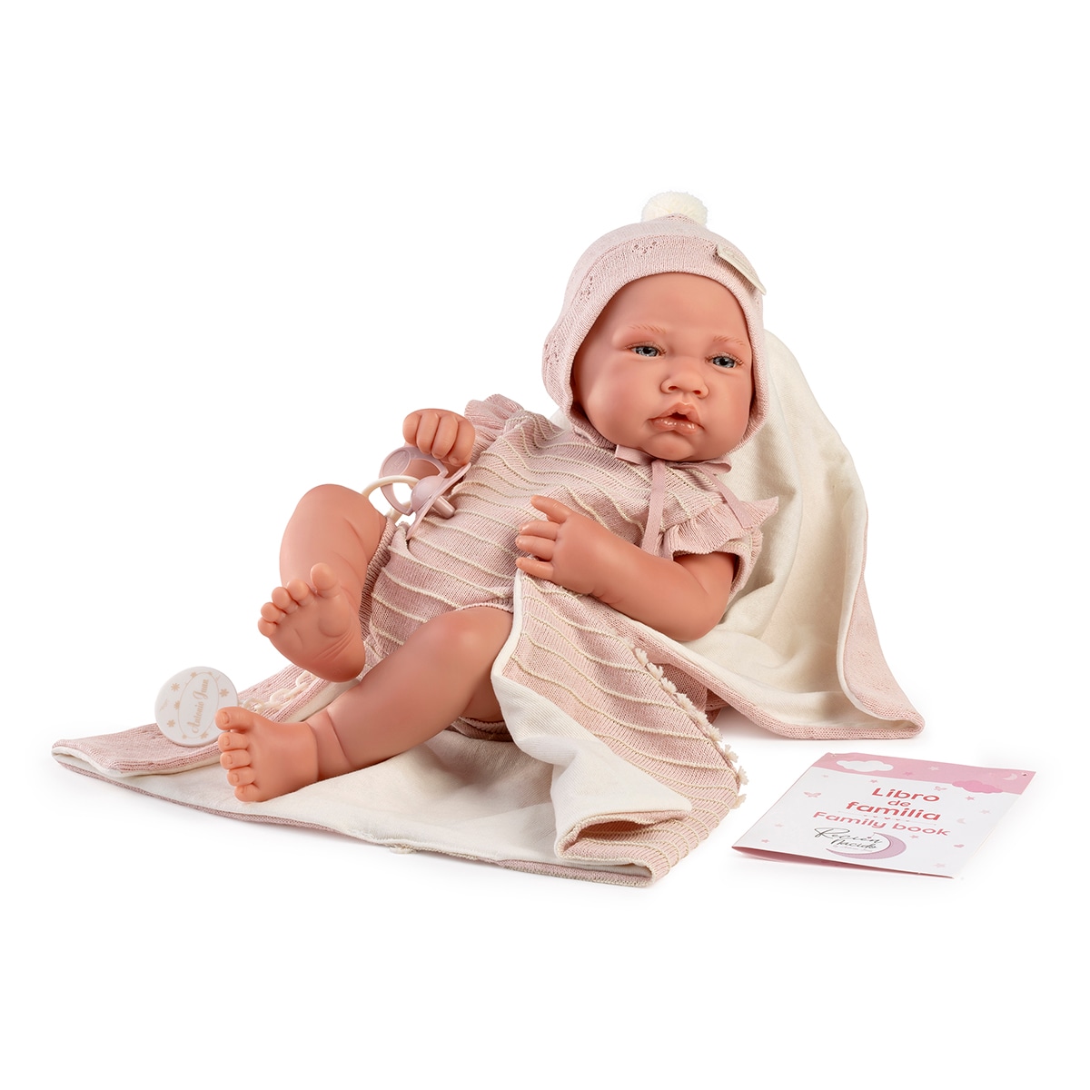 Muñeca recién nacida Lúa con peso especial 2