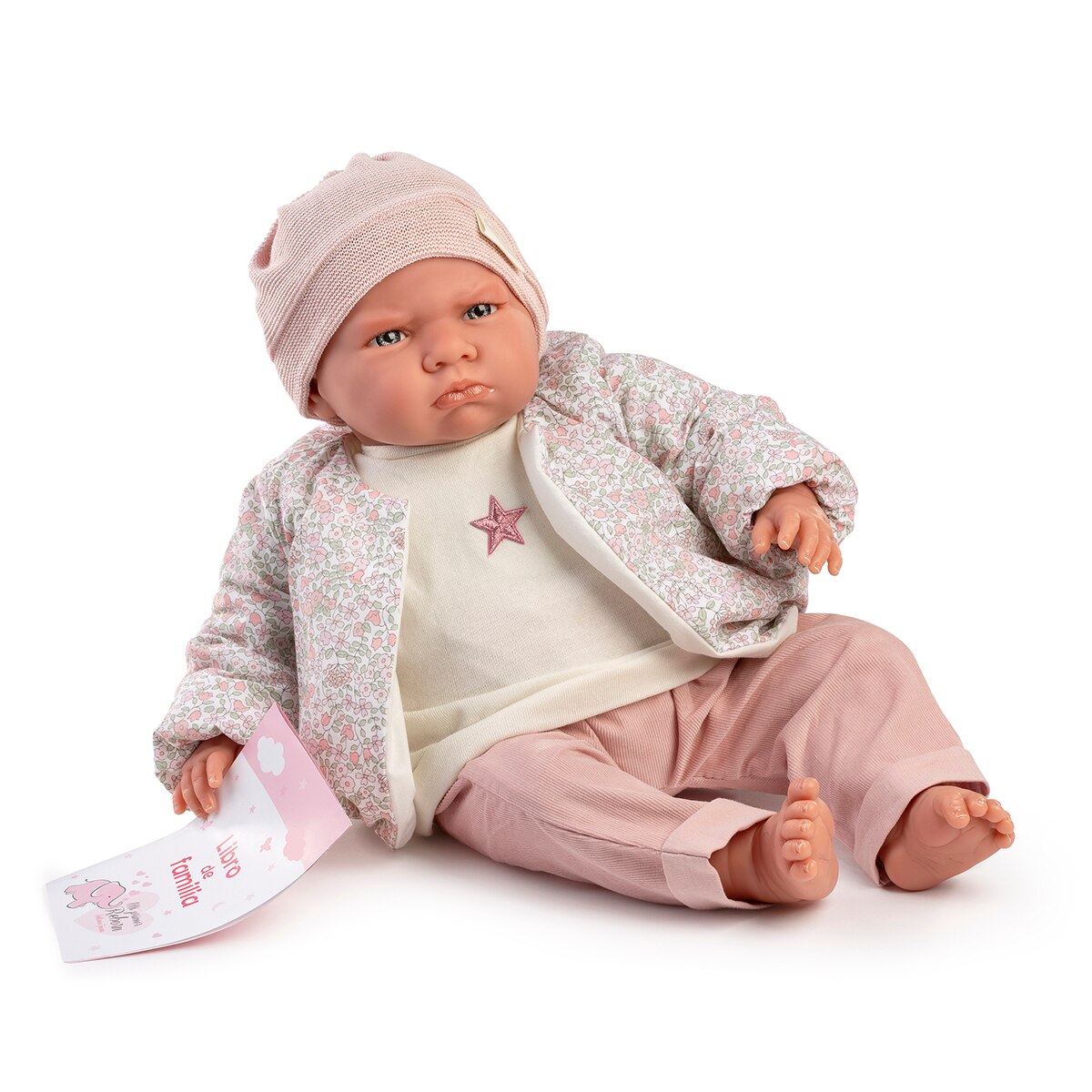 Muñeca mi primer reborn Berta con peso especial blandita 2