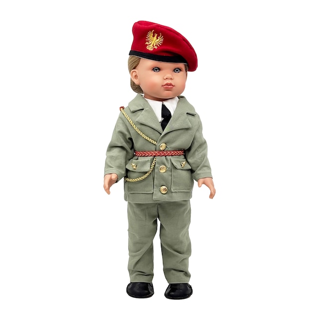 Imagen 0 de Muñeca Leonor con uniforme militar Muñecas Antonio Juan