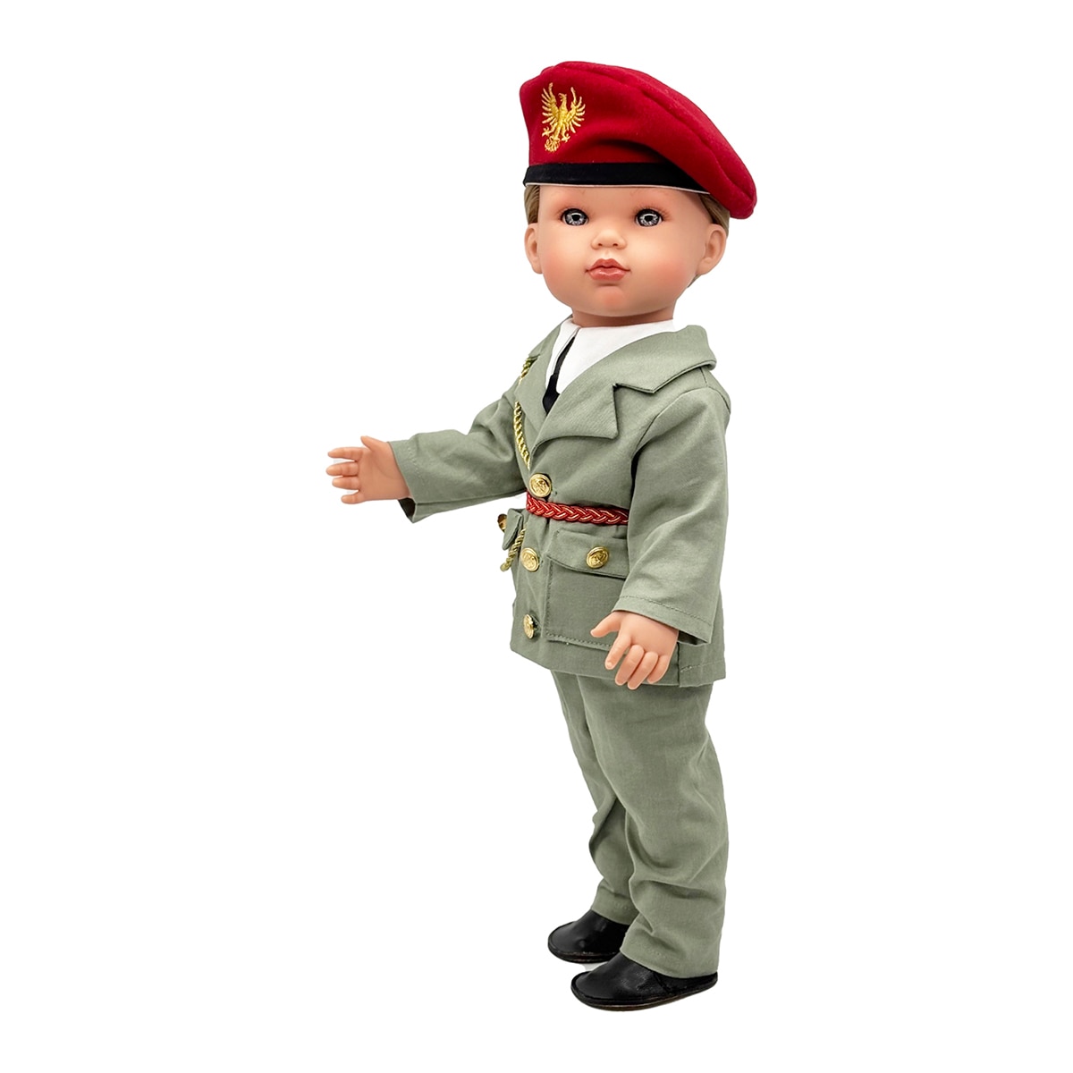 Muñeca Leonor con uniforme militar Muñecas Antonio Juan 2