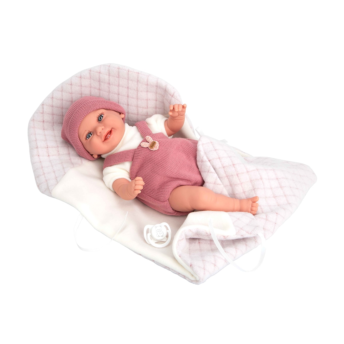 Muñeco de Peso Elegance 35 cm Babyto con Manta Arias 2