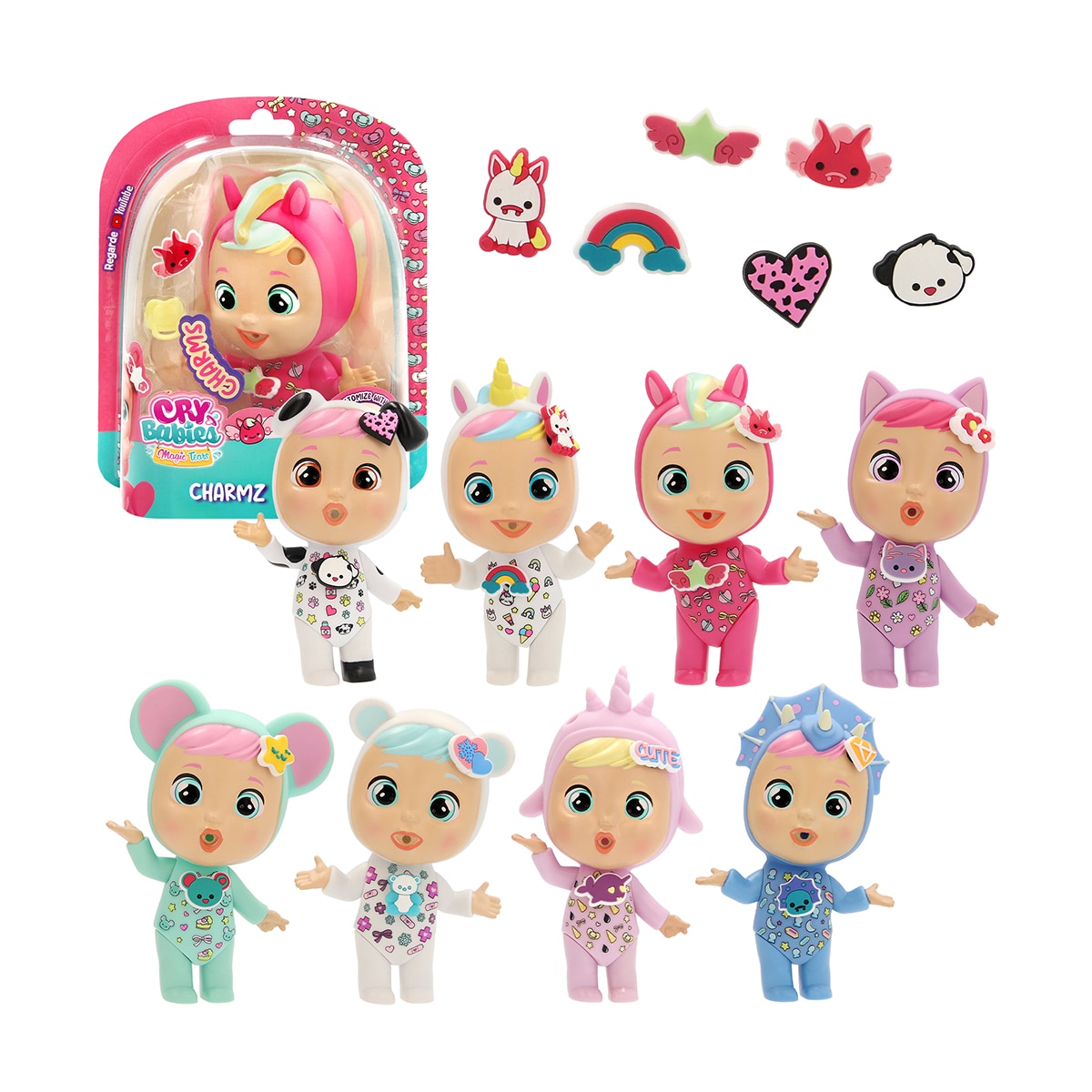 Imagen 0 de Muñeca Blister Charmz Bebes Llorones Lágrimas Mágicas