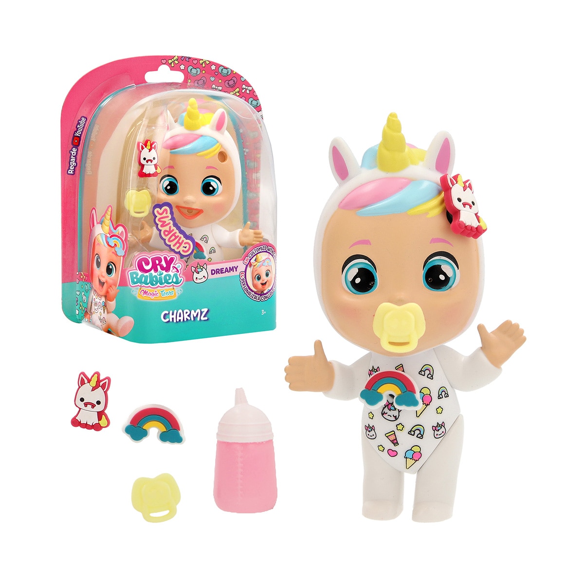 Muñeca Blister Charmz Bebes Llorones Lágrimas Mágicas 2