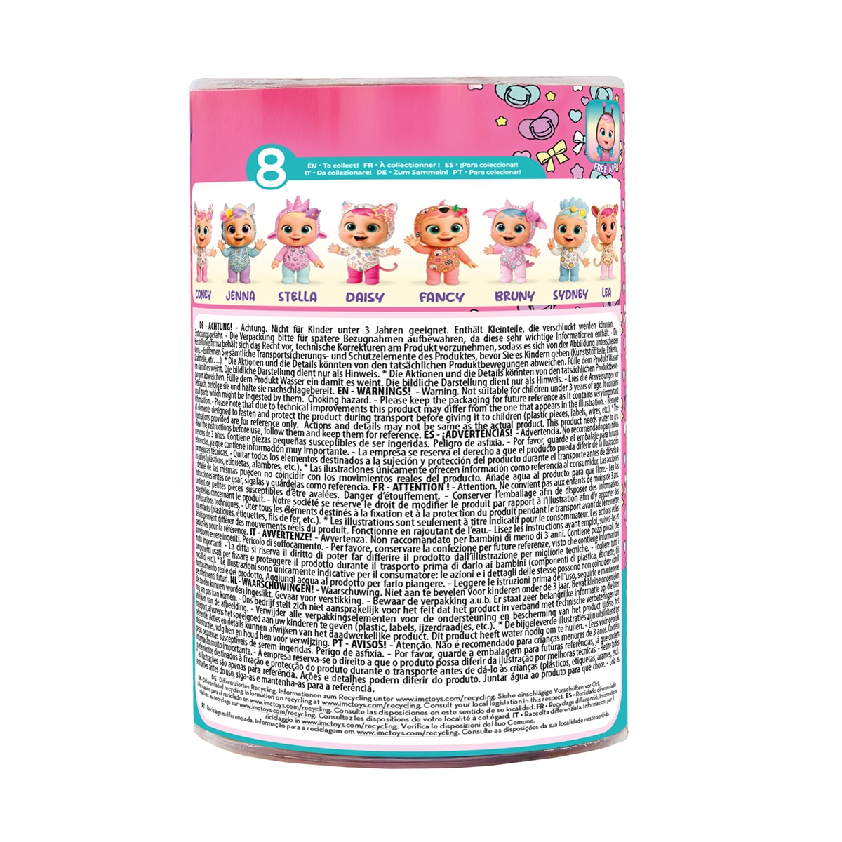 Muñecas Charmz Bebes Llorones Lágrimas Mágicas modelos surtidos 10