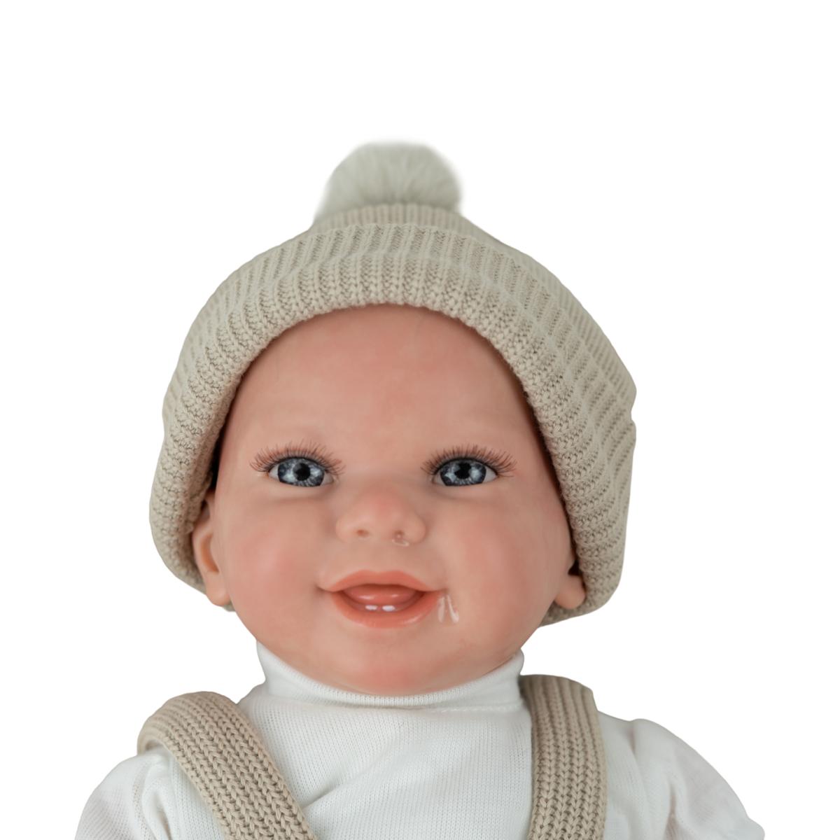 Muñeca Reborn 35 cm Mateo beige con cojín Arias 8