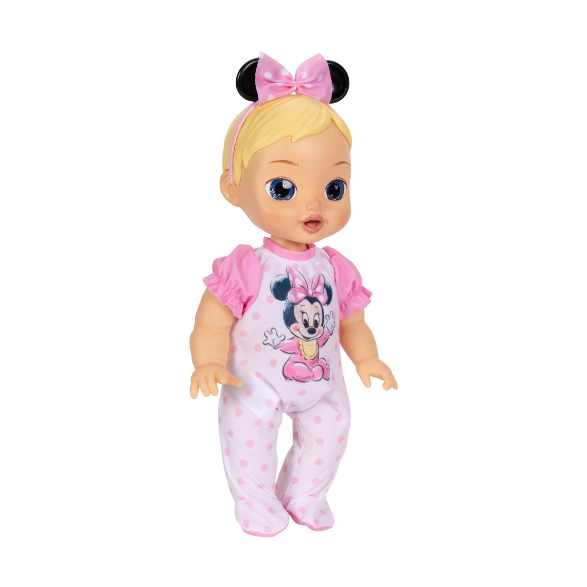 Muñeca Bebé Minnie con funciones interactivas y accesorios incluidos Disney 5