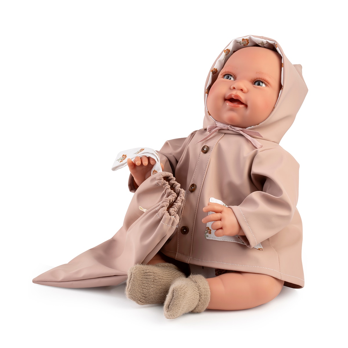 Muñeca Recién Nacida Pipa Chubasquero Muñecas Antonio Juan 3