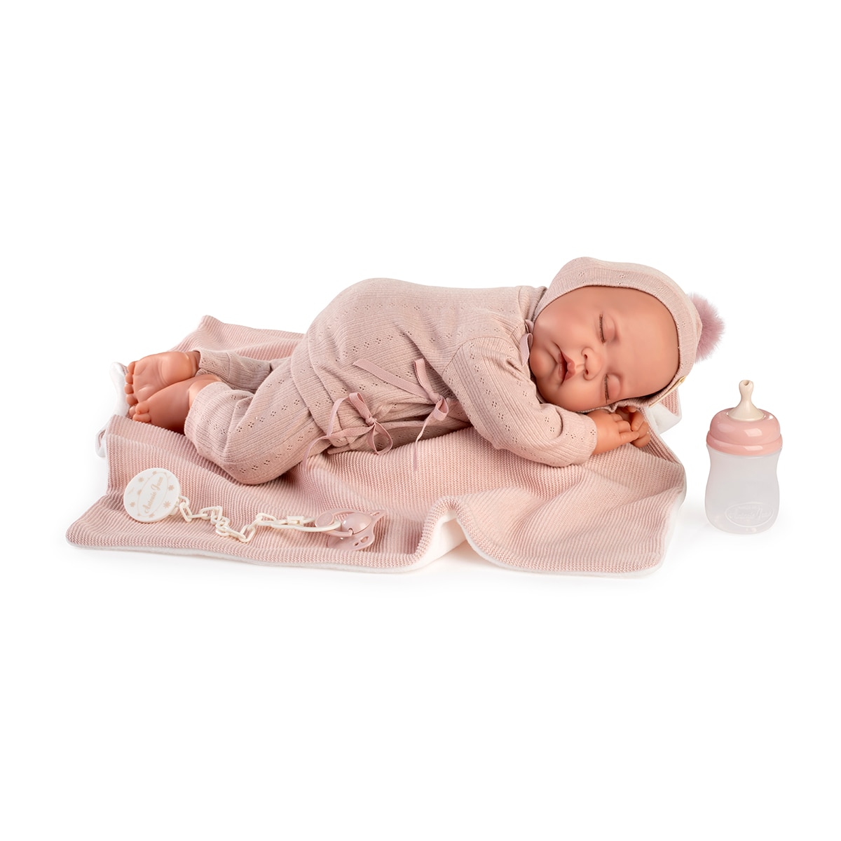 Muñecas Antonio Juan - Muñeca Recién Nacida Luna Toquilla Sueños Muñecas Antonio Juan.