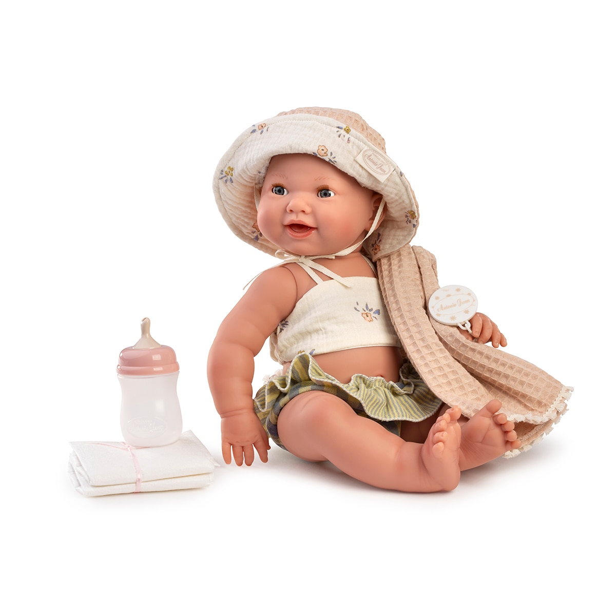 Muñecas Antonio Juan - Muñeca Recién Nacida Mia Hace Pipí Playera Muñecas Antonio Juan