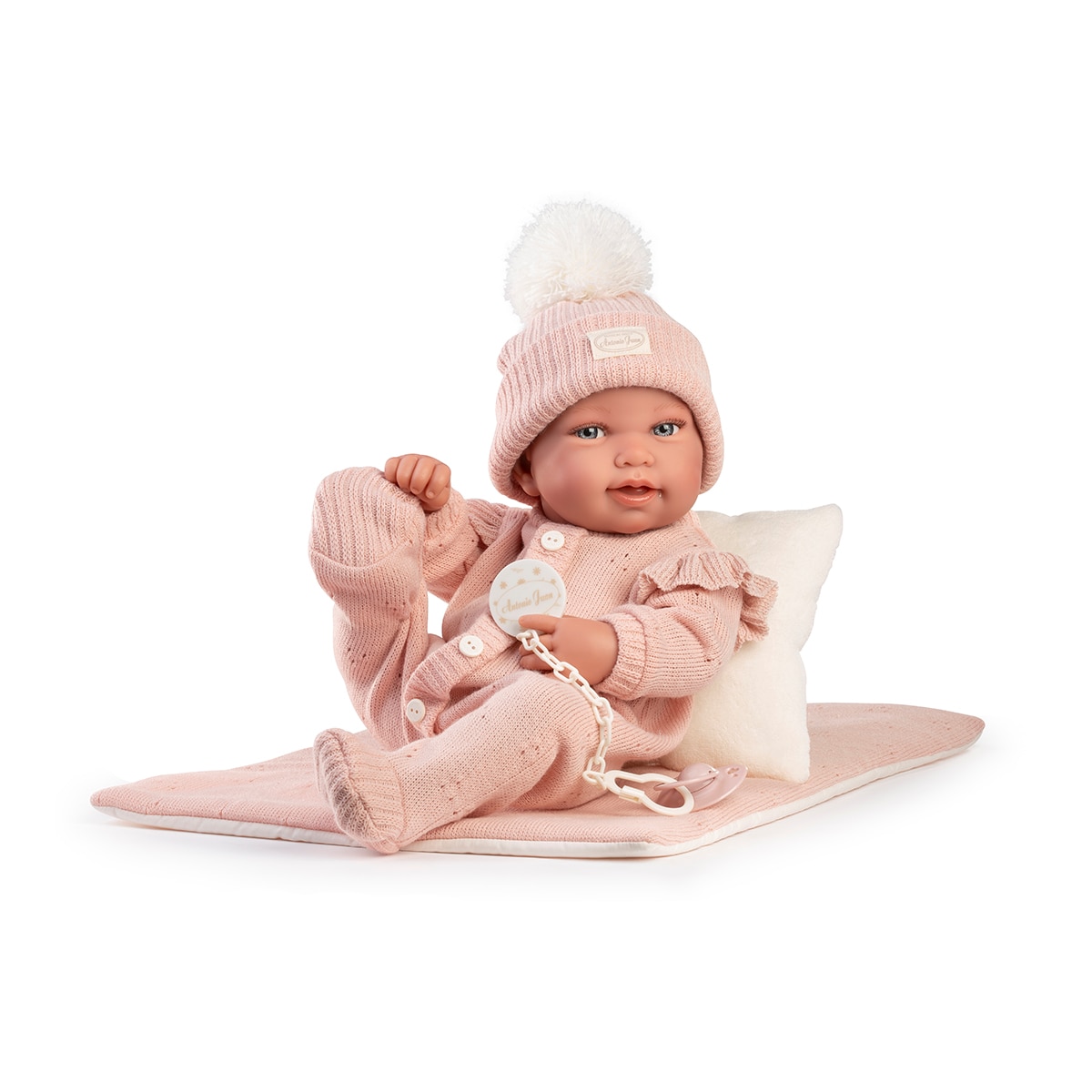 Muñecas Antonio Juan - Muñeca Recién Nacida Pipa Colcha Muñecas Antonio Juan
