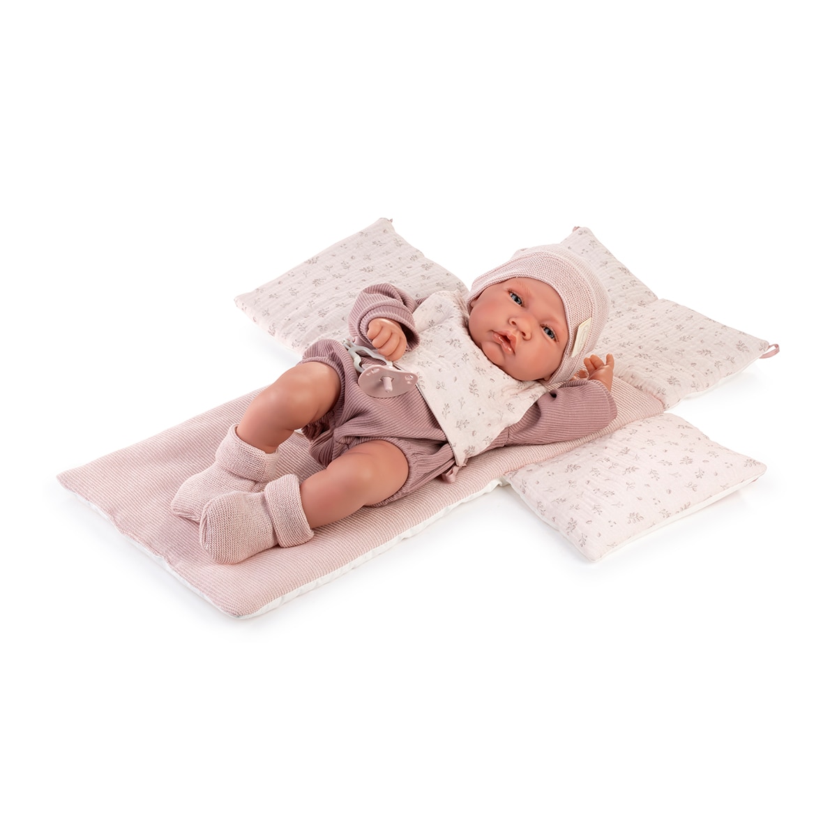 Muñeca Recién Nacida Lúa Protector Cuna Muñecas Antonio Juan 3