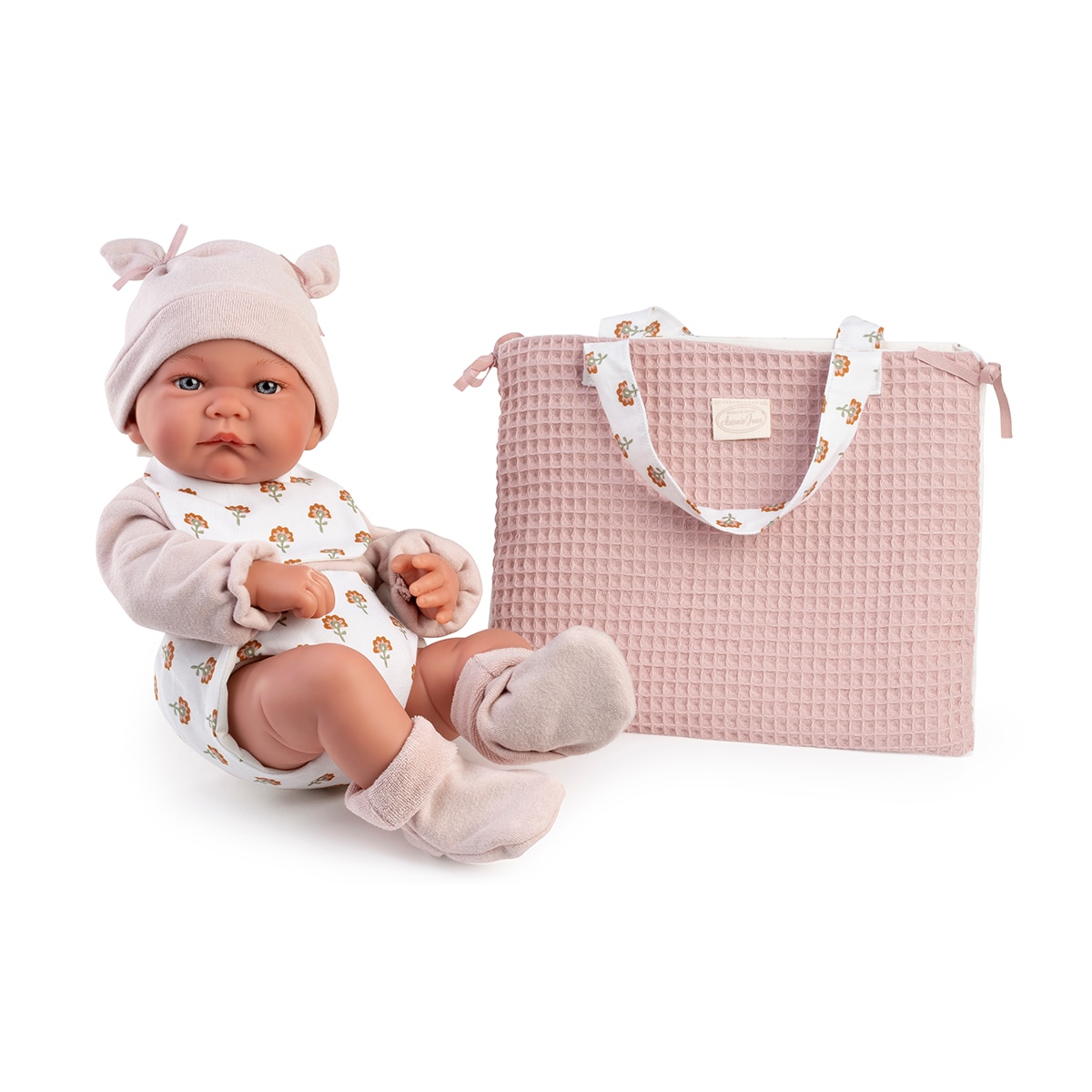 Muñecas Antonio Juan - Muñeca Recién Nacida Nica Bolso Cambiador Muñecas Antonio Juan.