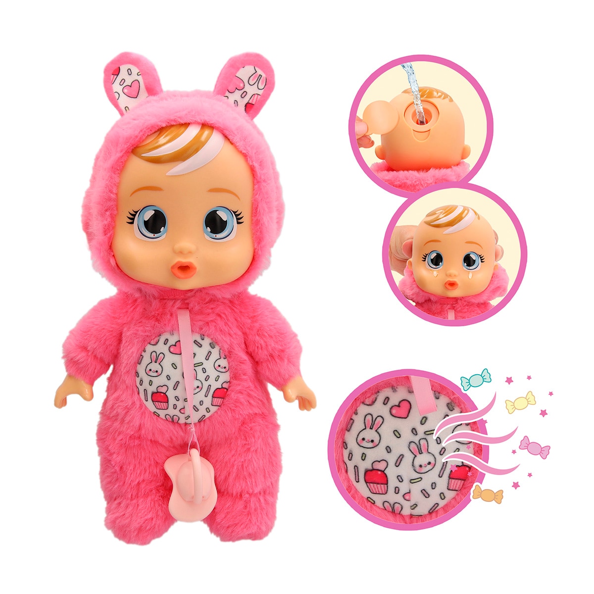 Tiny Cuddle Soft Scents Bebes Llorones Imc Toys modelos surtidos 3