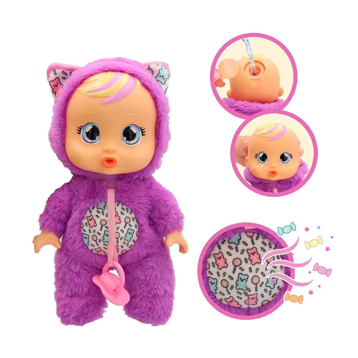 Tiny Cuddle Soft Scents Bebes Llorones Imc Toys modelos surtidos 18