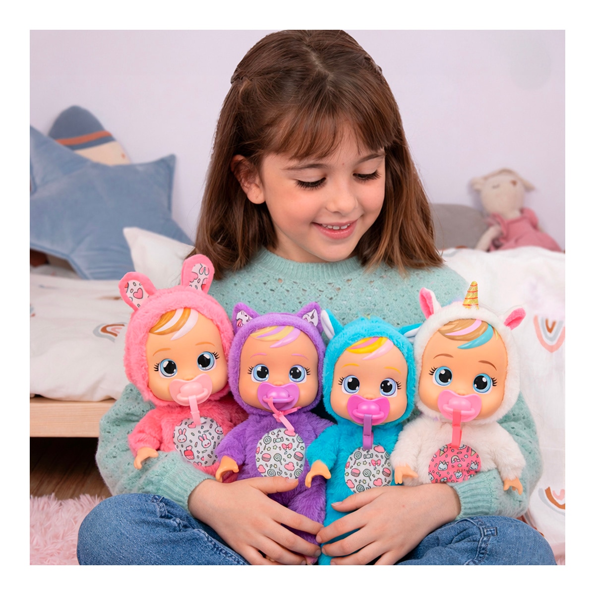 Tiny Cuddle Soft Scents Bebes Llorones Imc Toys modelos surtidos 24