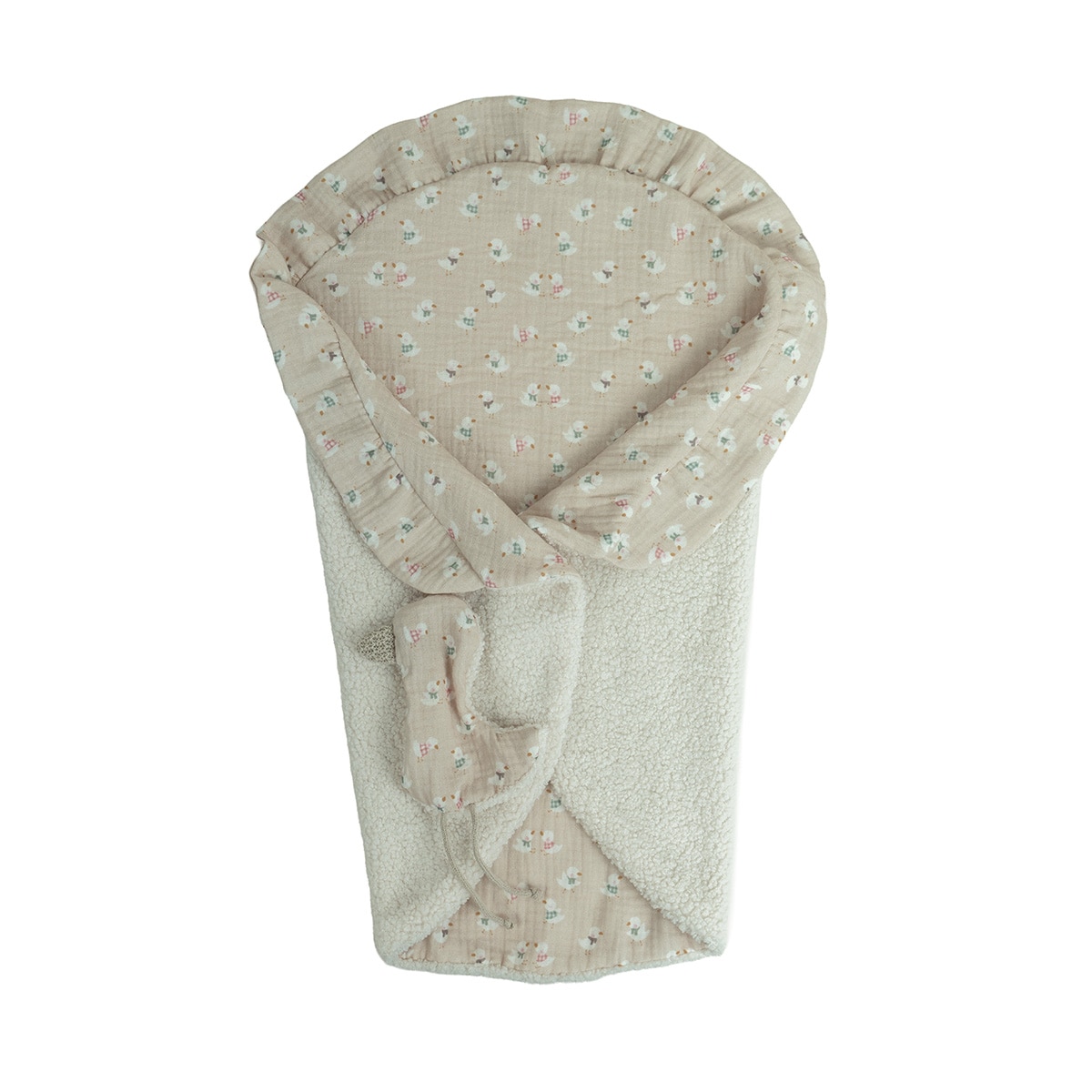 Muñeco bebés Reborn 45 Cm Camila Beige con manta y Dou Dou, chupete, chupetero, pañal, Libro de Familia y Certificado de Atenticidad Arias 4