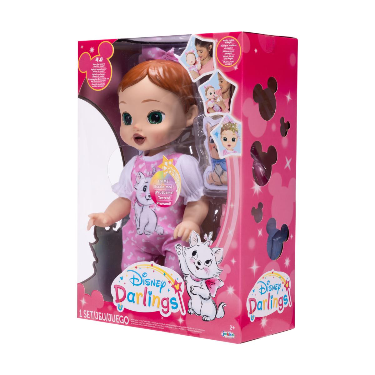 Muñeca Bebé Marie con funciones interactivas y accesorios incluidos Disney Darlings 8