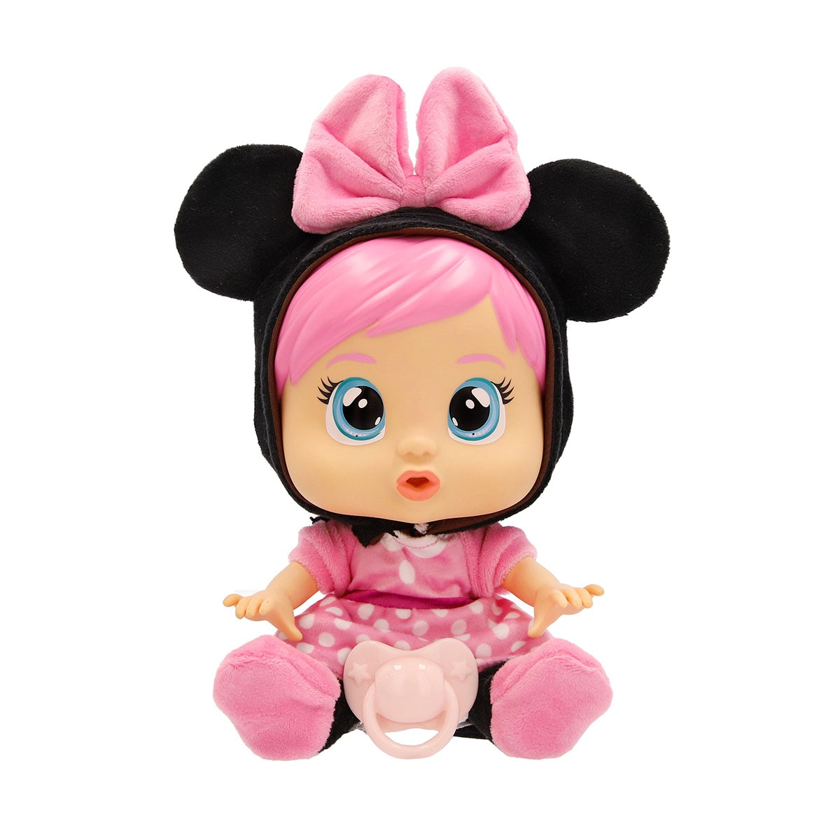 Muñeca Bebés Llorones Loving Care Disney Minnie New Face. Incluye 3 Accesorios 5
