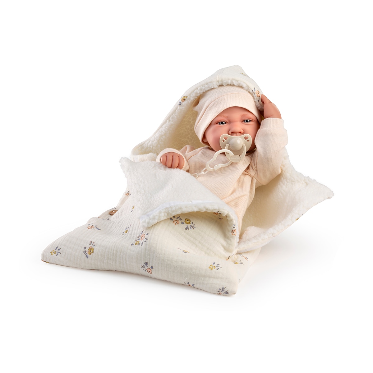 Muñeca Recién Nacida Lúa invierno 42 cm Cuerpo de vinilo Muñecas Antonio Juan 1